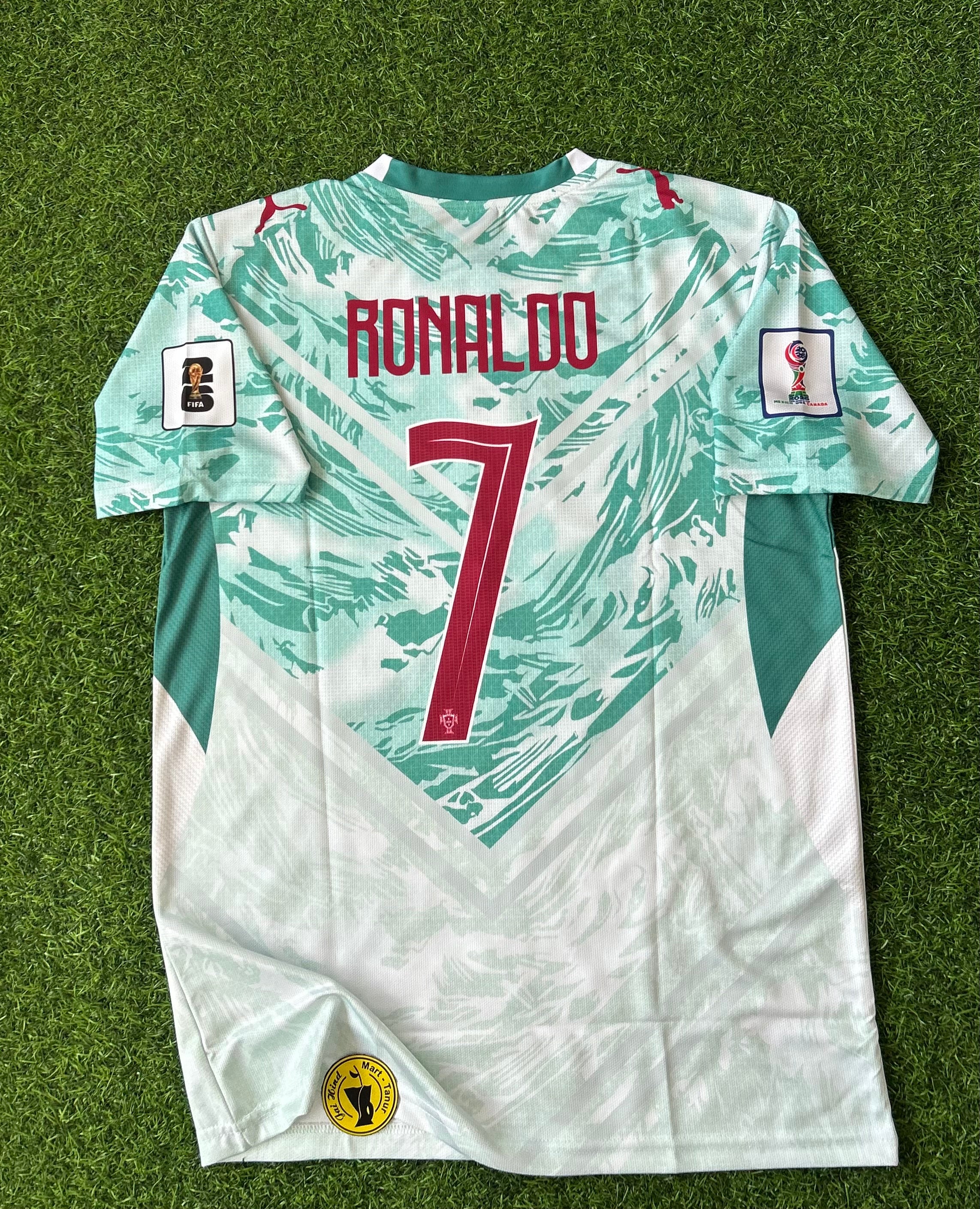 PORTUGAL 2026 WORLD CUP AWAY KIT, HALF SLEEVE  EMBROIDERY