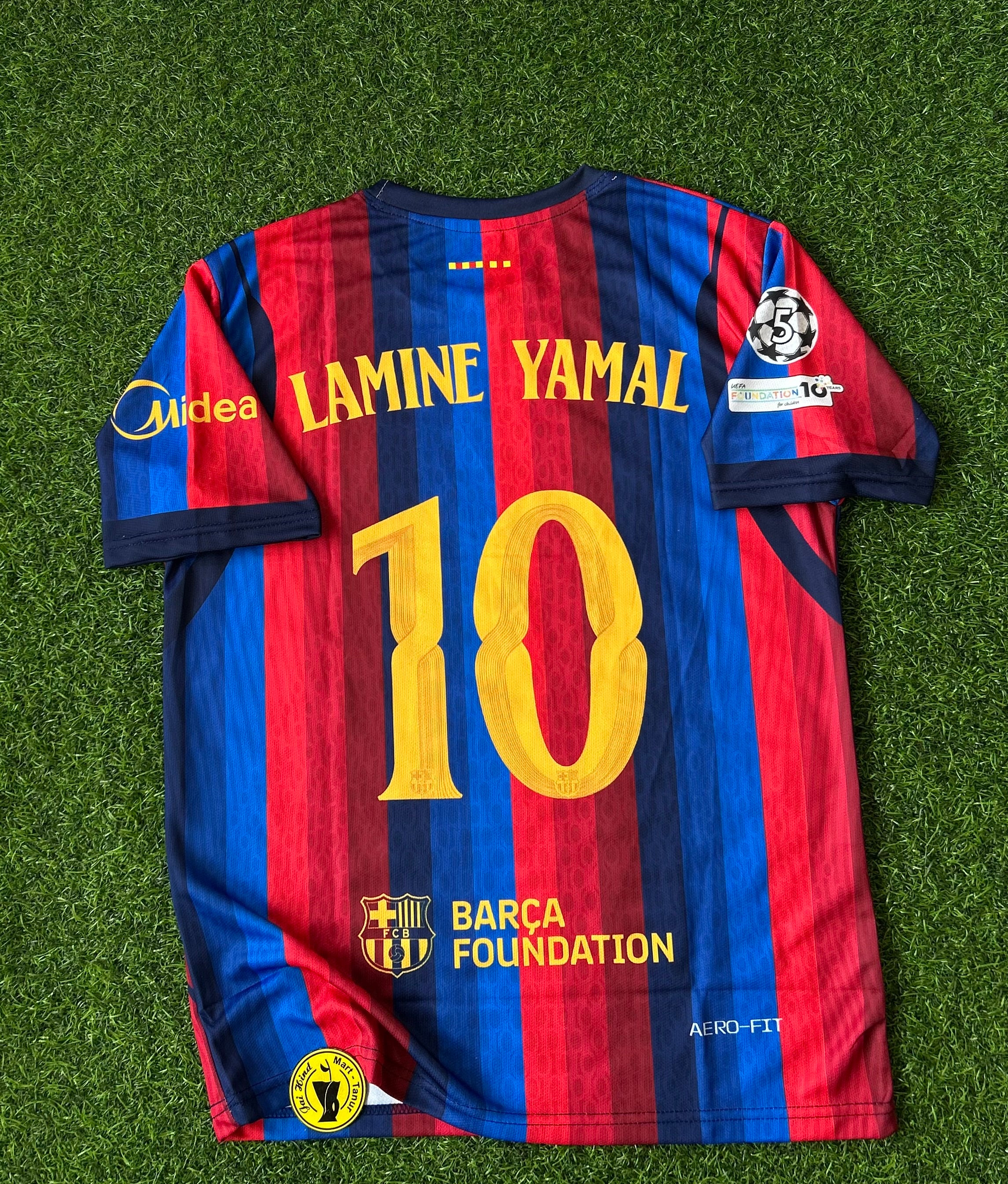 BARCELONA 2026-27 SEASON HOME KIT. HALF SLEEVE SUBLIMATION