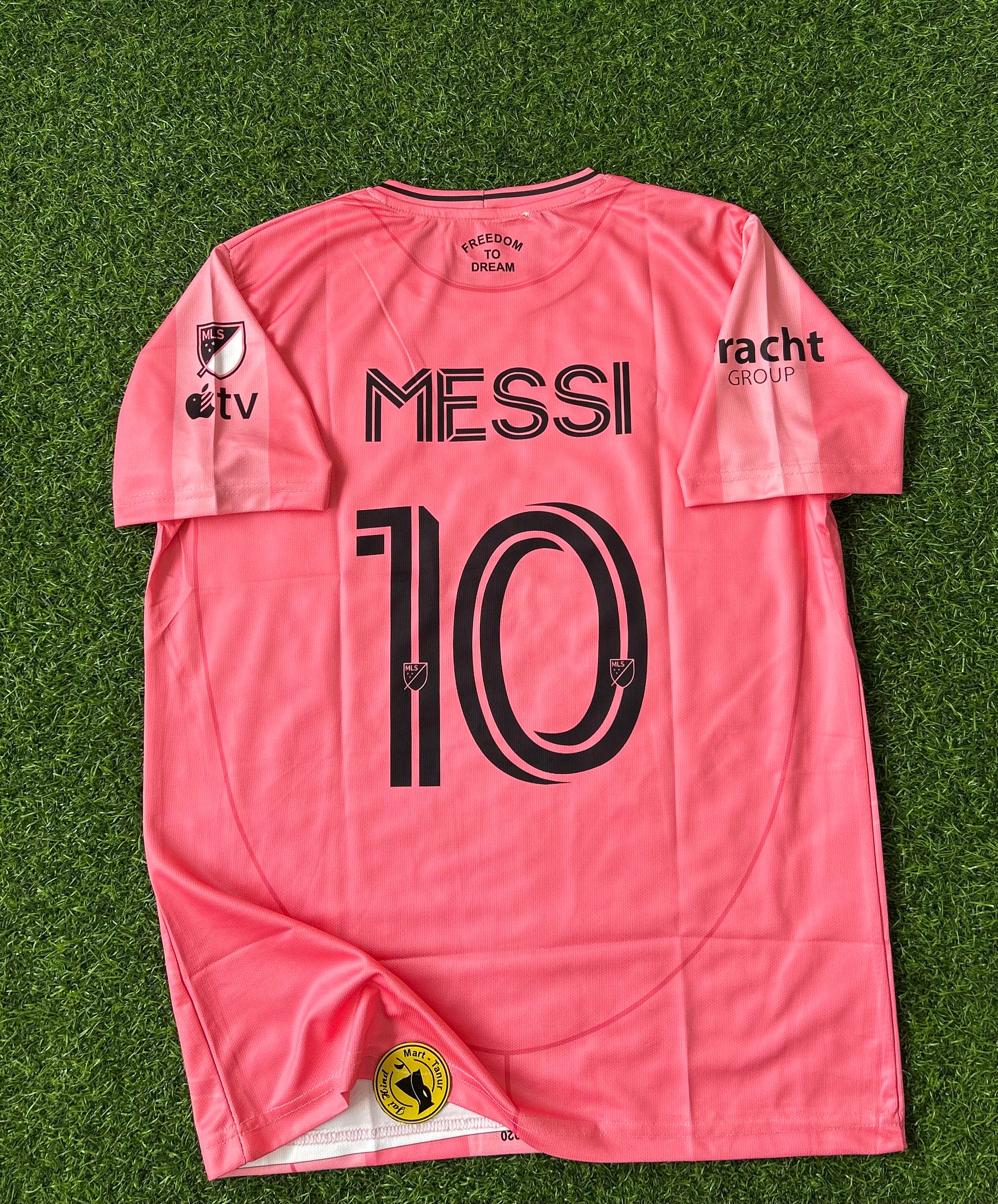 INTER MIAMI 2025-26 SEASON HOME KIT , HALF SLEEVE EMBROIDERY