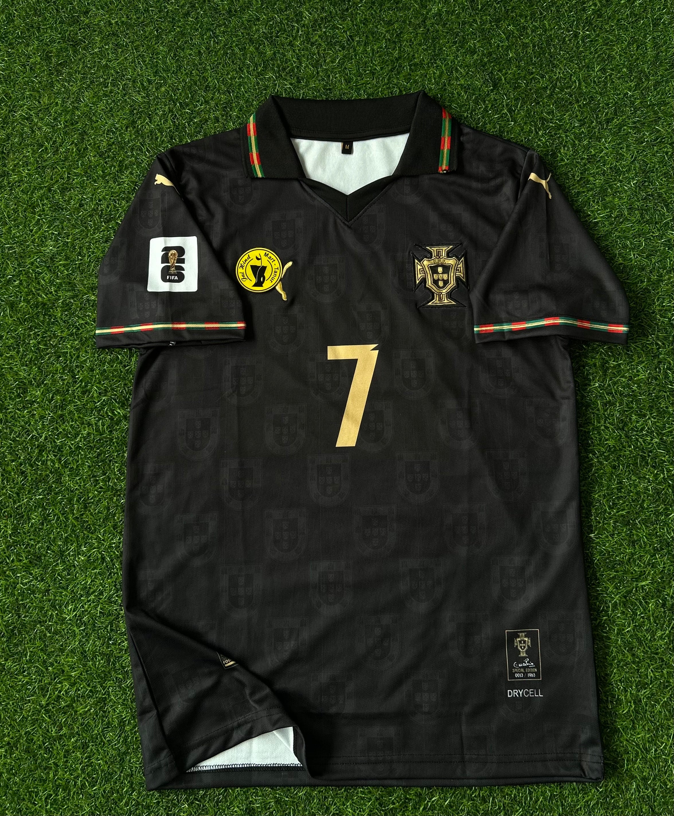 PORTUGAL 2026 SPECIAL KIT, HALF SLEEVE POLO EMBROIDERY