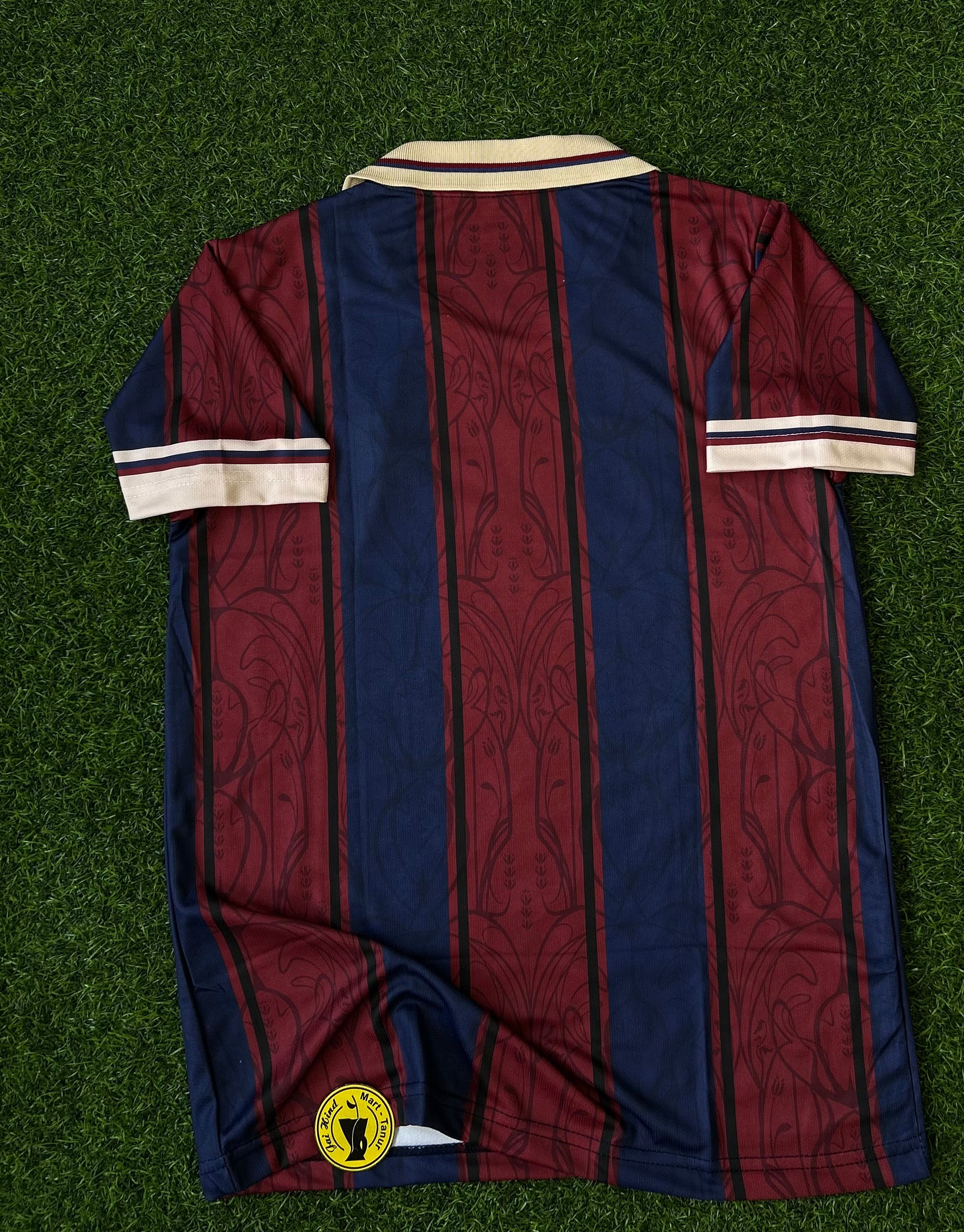 BARCELONA 125TH ANNIVERSARY JERSEY, HALF SLEEVE  POLO  EMBROIDERY