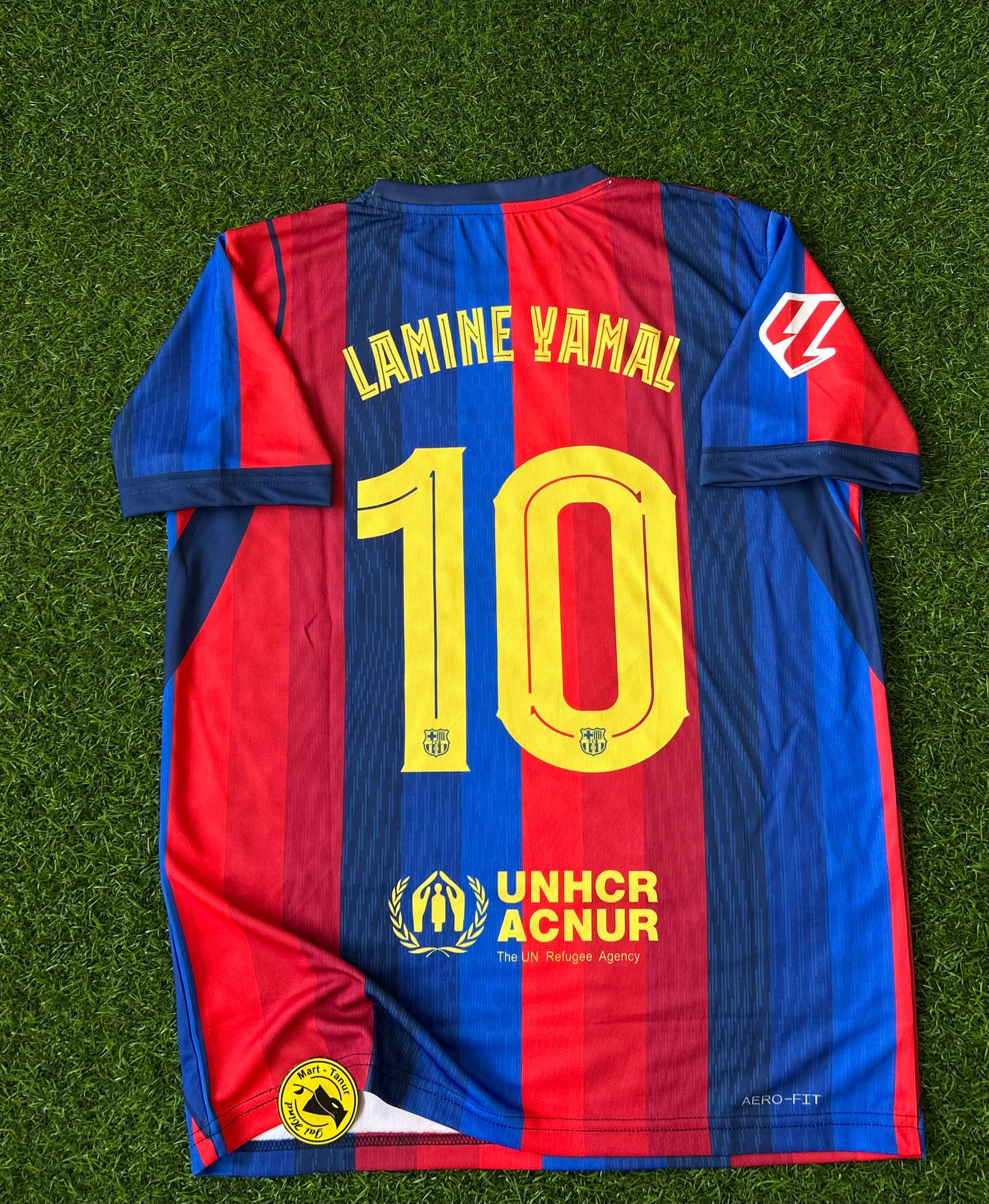 BARCELONA 2026-27 SEASON HOME KIT, HALF SLEEVE SUBLIMATION