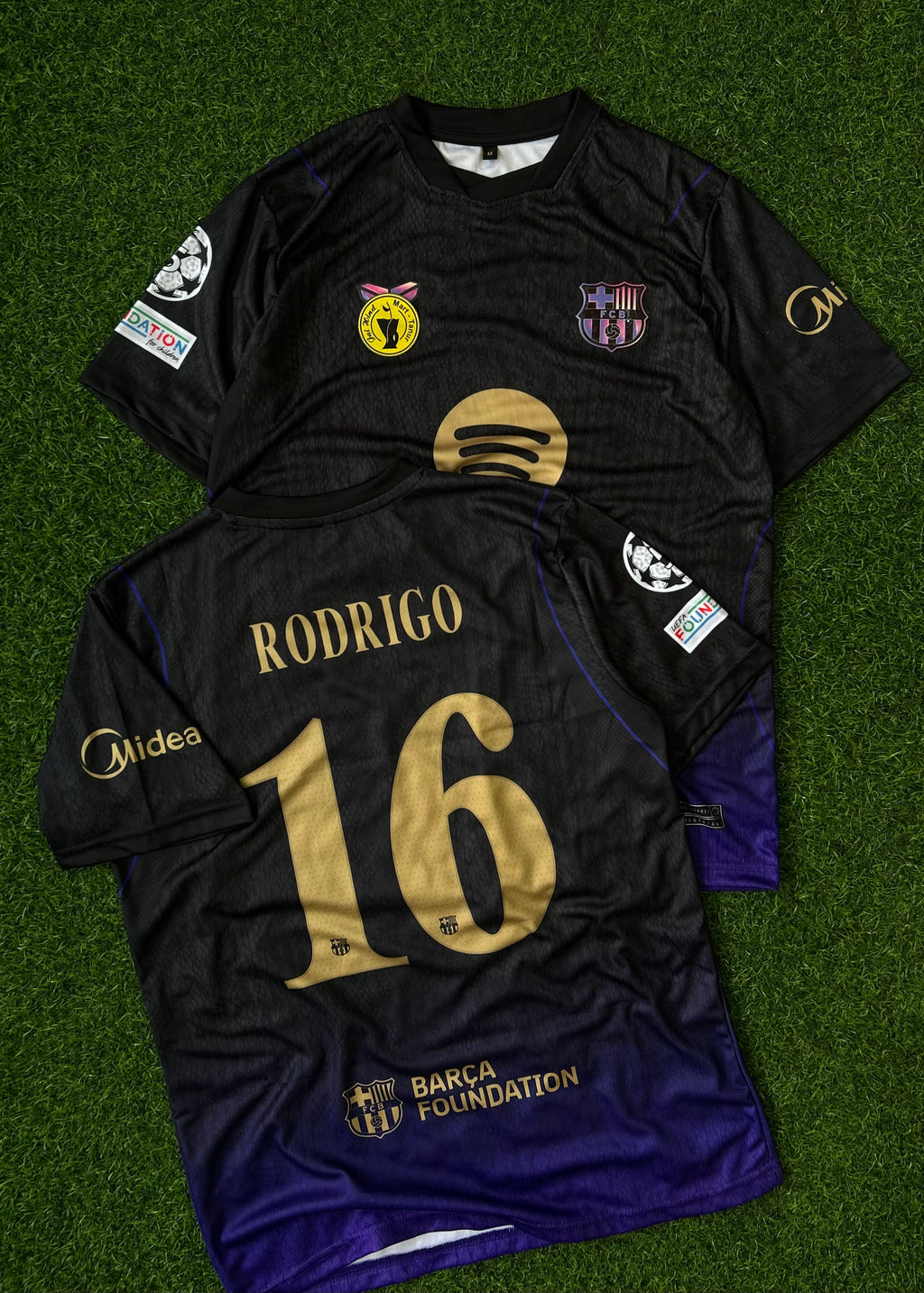 BARCELONA 2026-27 SEASON AWAY JERSEY, HALF SLEEVE, 3D SILICONE HEAT PRESS LOGO