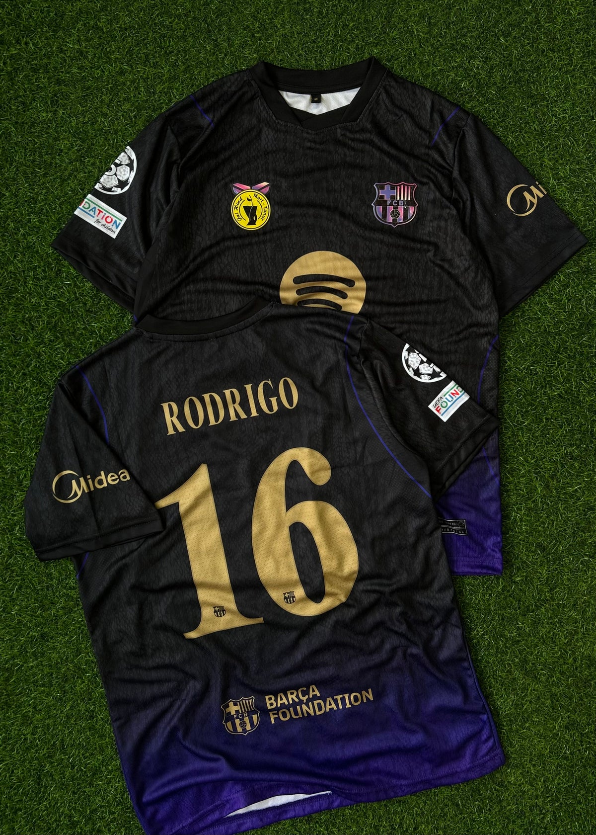 BARCELONA 2026-27 SEASON AWAY JERSEY, HALF SLEEVE, 3D SILICONE HEAT PRESS LOGO
