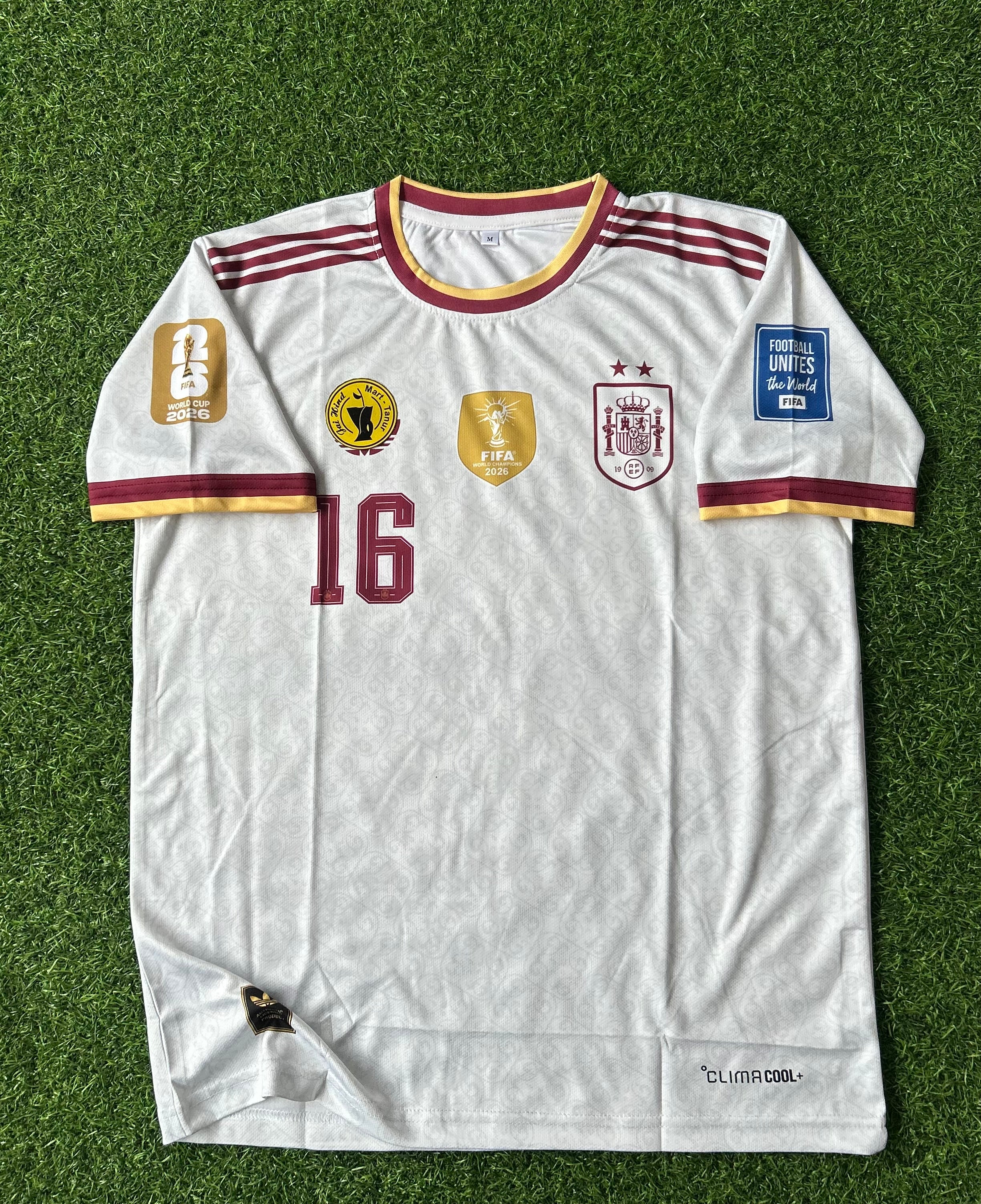 SPAIN 2026 AWAY KUT, HALF SLEEVE SUBLIMATION