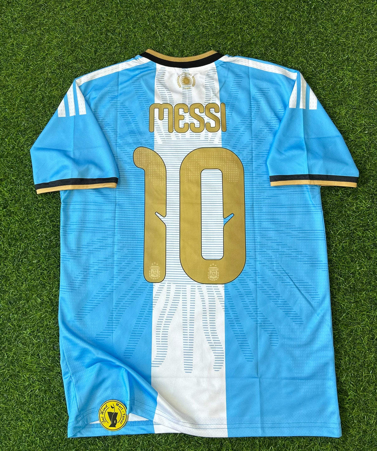 ARGENTINA 2026 MESSI ‘ FAREWELL MATCH’ JERSEY, HALF SLEEVE EMBROIDERY ￼