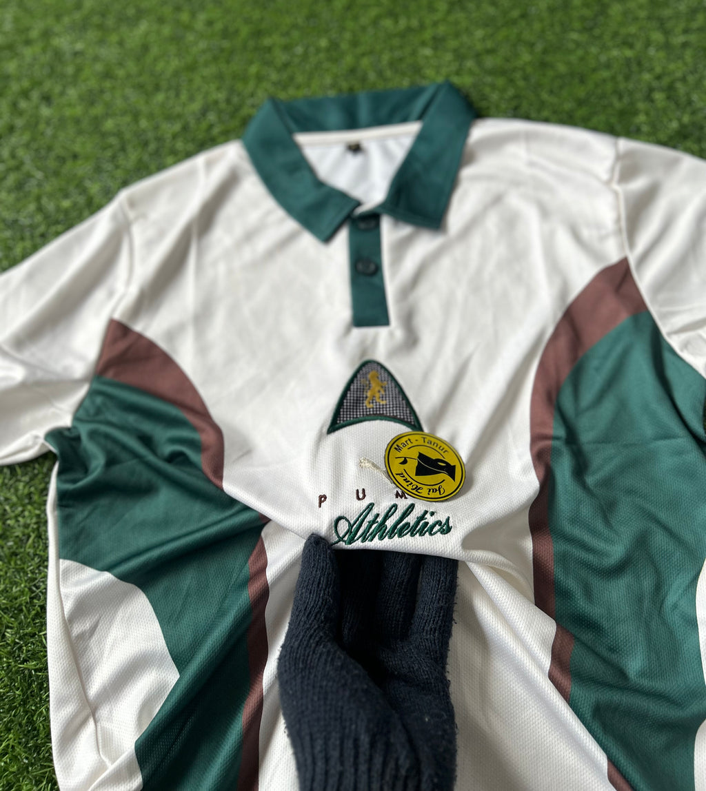 PUMA PLAYERS LANE JERSEY, HALF SLEEVE POLO  EMBROIDERY