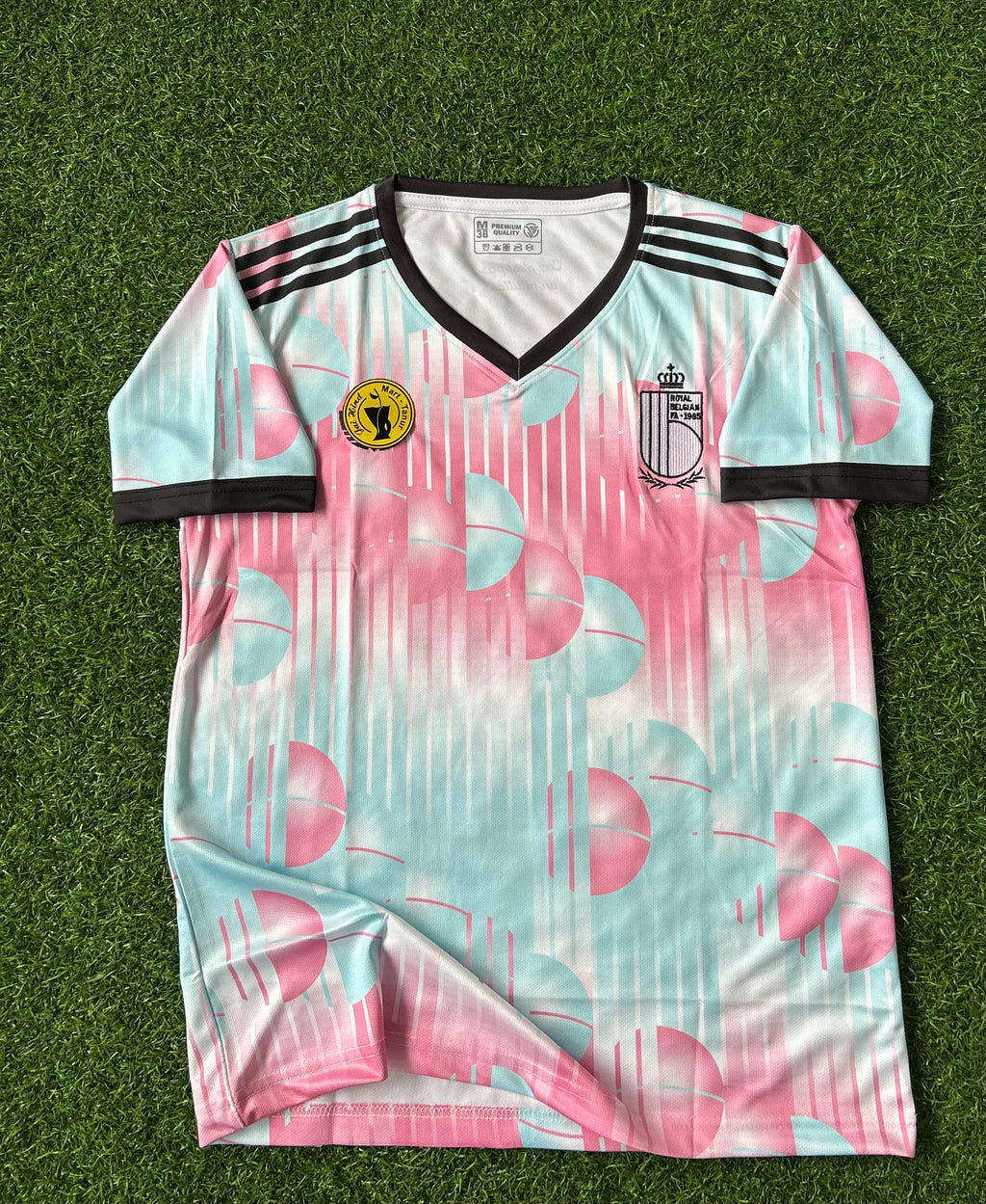 BELGIUM 2026 WORLD CUP AWAY KIT, HALF SLEEVE  EMBROIDERY