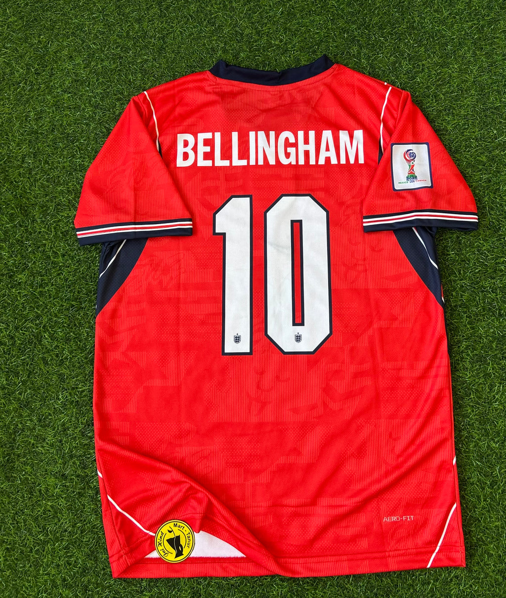 ENGLAND 2026 WORLD CUP AWAY KIT, HALF SLEVE EMBROIDERY