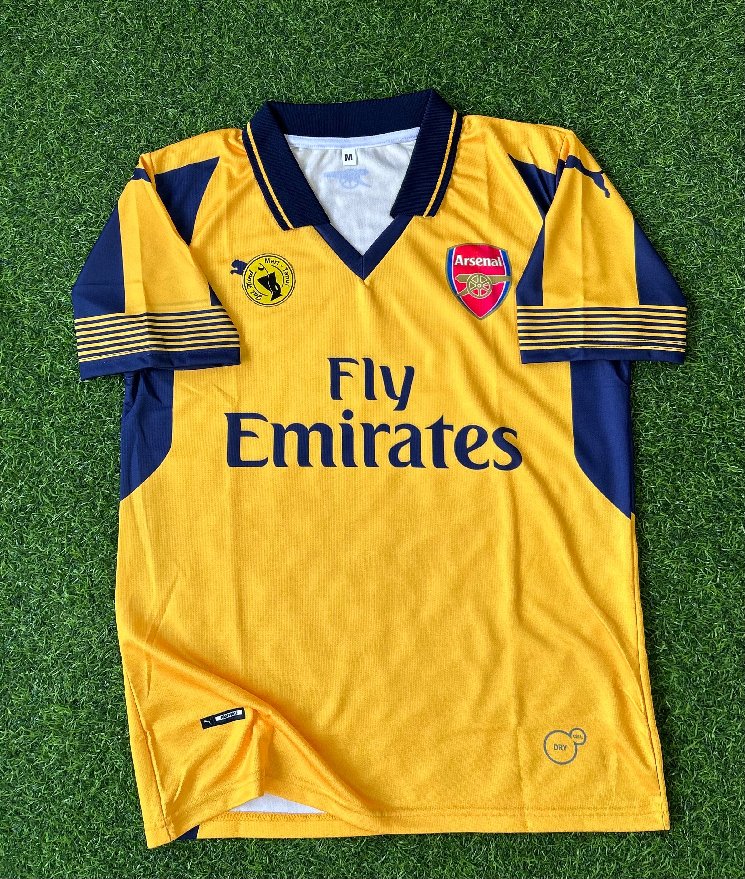 ARSENAL 2016-17 AWAY JERSEY, HALF SLEEVE  SUBLIMATION