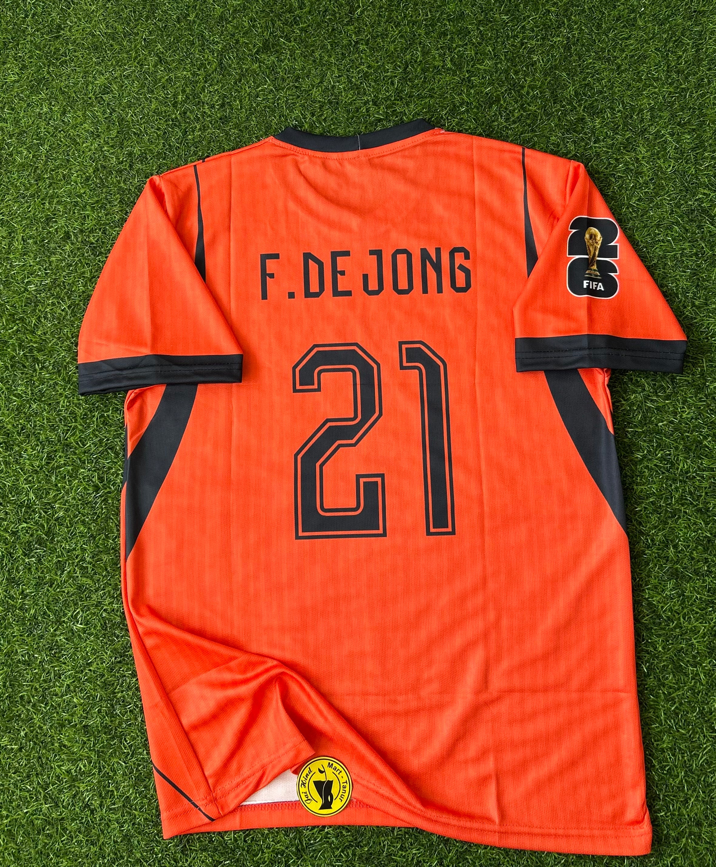 NETHERLANDS 2026 WORLD CUP HOME KIT, HALFSLEEVE SUBLIMATION