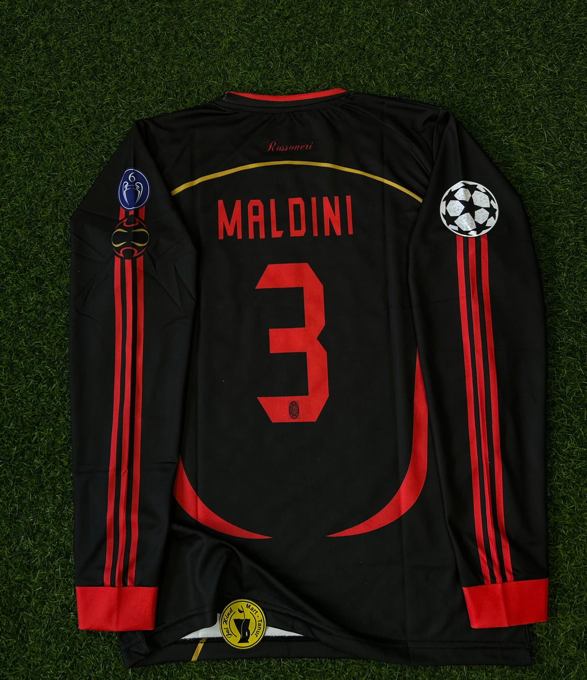 AC MILAN 2006-07 THIRD JERSEY, FULL SLEEVE EMBROIDERY