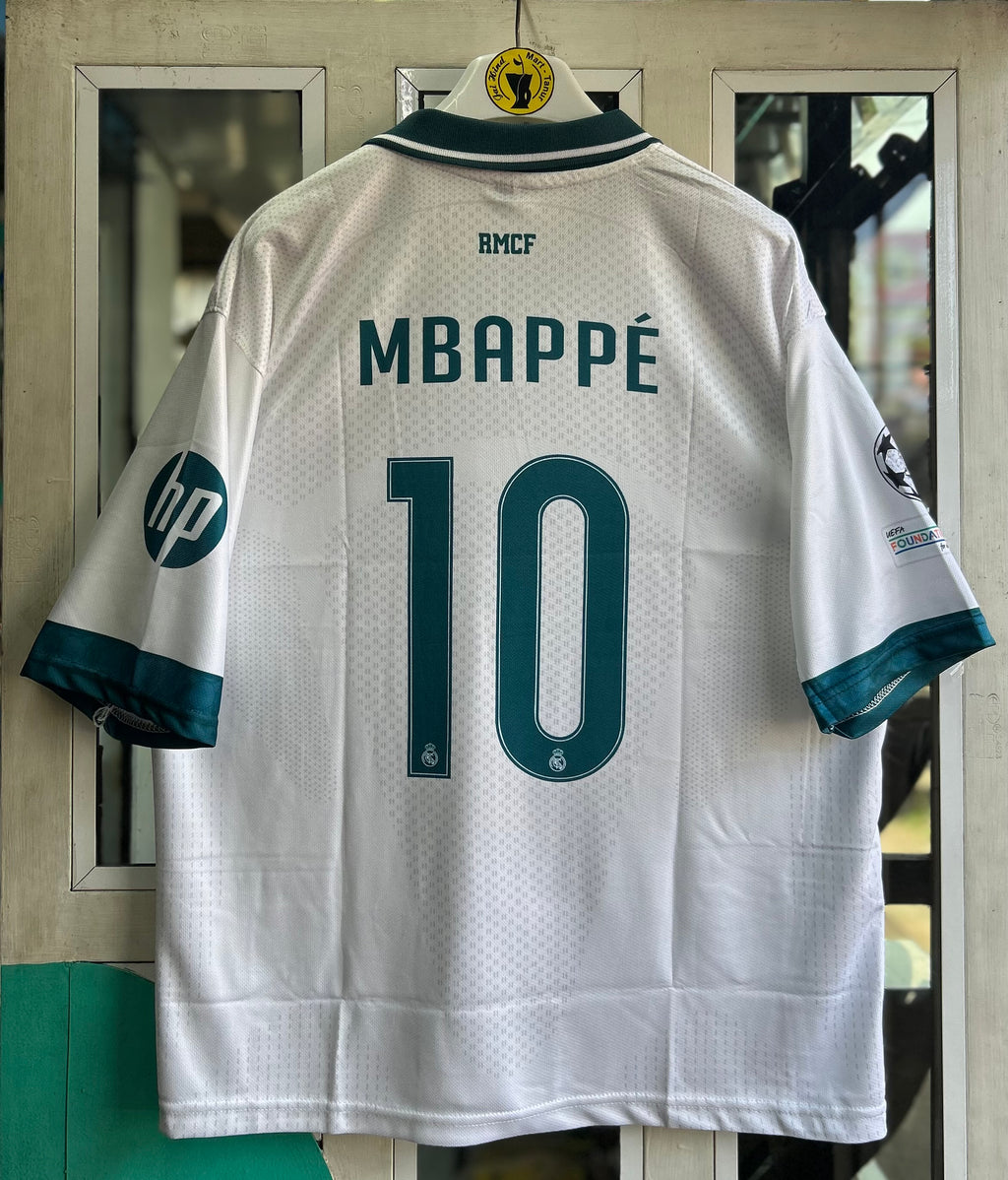 REAL MADRID 2026-27 SEASON HOME JERSEY, FIVE SLEEVE  POLO SUBLIMATION