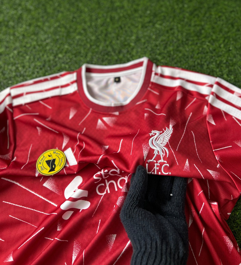 LIVERPOOL 2026-27 SEASON HOME JERSEY, HALF SLEEVE EMBROIDERY