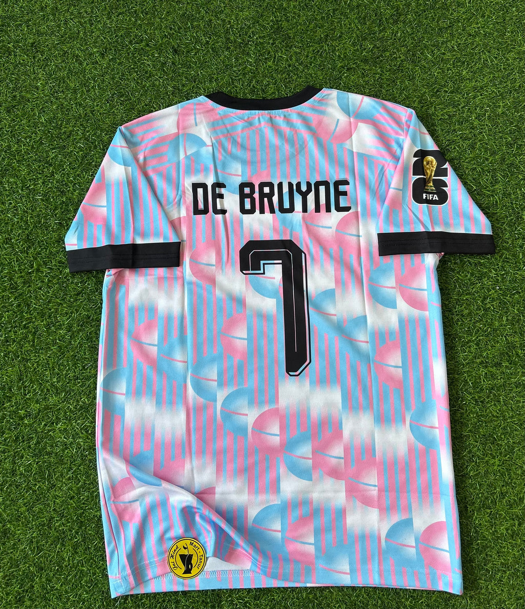 BELGIUM 2026 WORLD CUP AWAY KIT, HALF SLEEVE EMBROIDERY