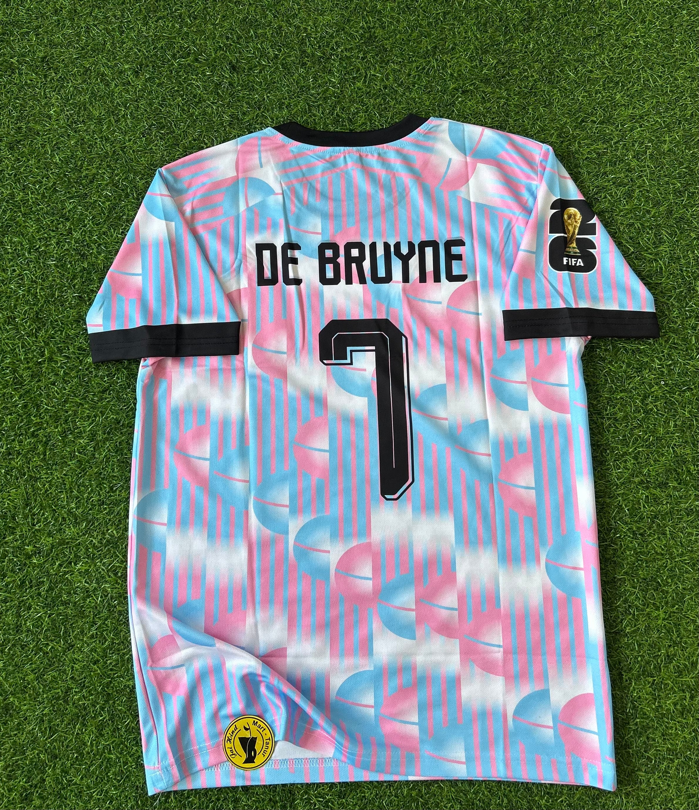 BELGIUM 2026 WORLD CUP AWAY KIT, HALF SLEEVE EMBROIDERY