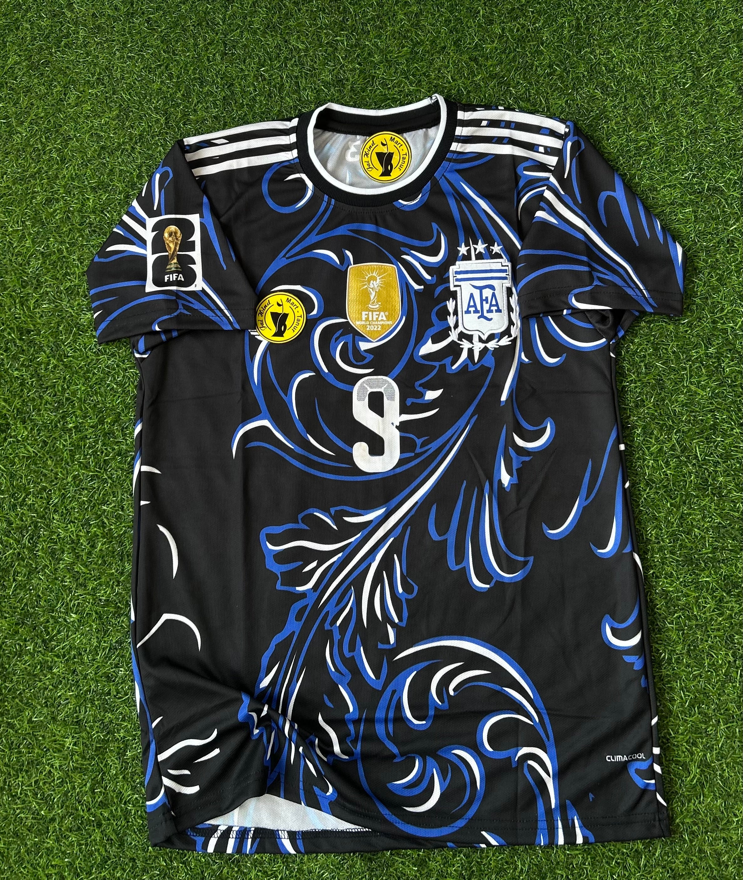 ARGENTINA 2026 WORLD CUP AWAY KIT, HALF SLEEVE  EMBROIDERY