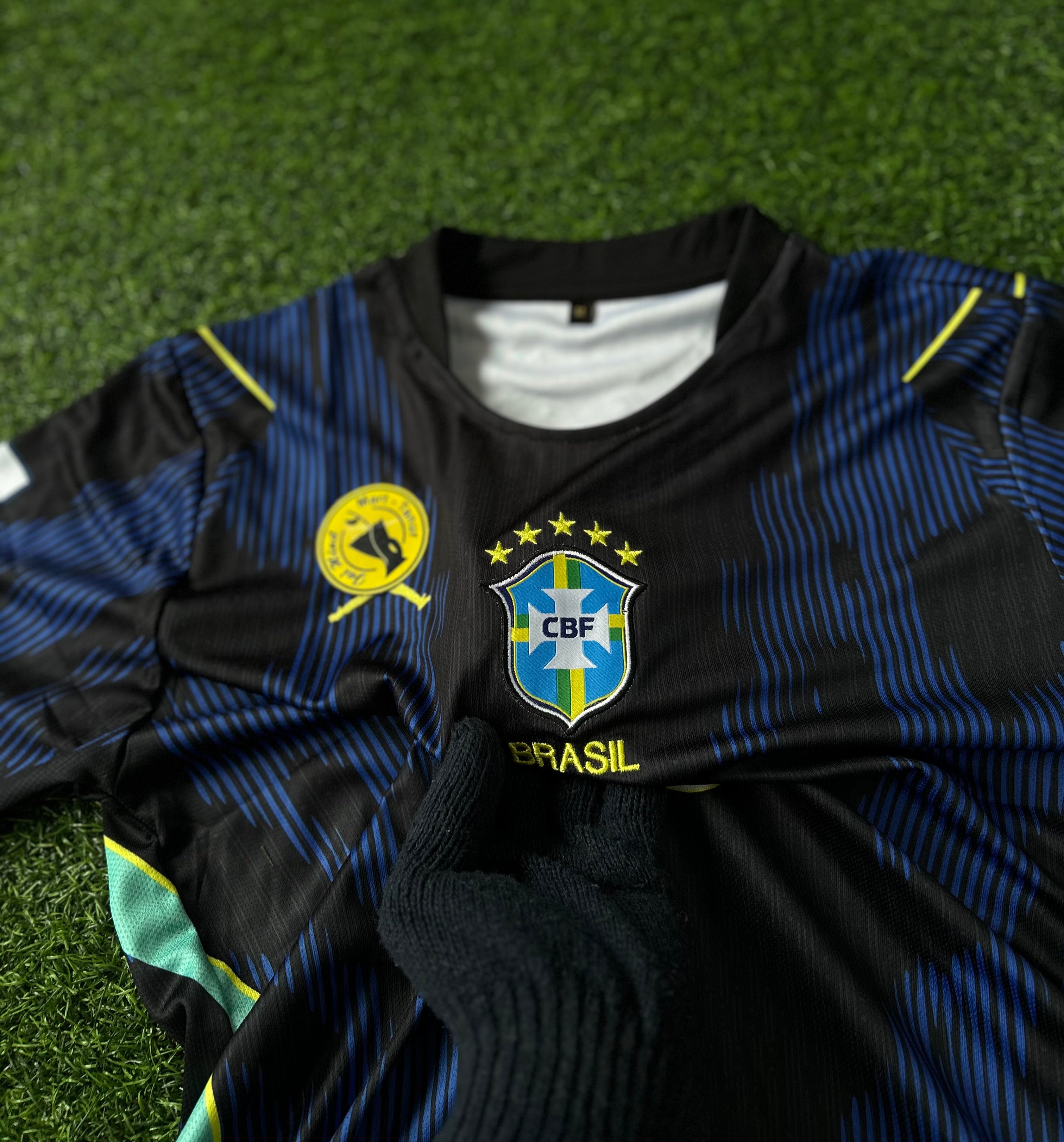 BRAZIL 2026 WORLD CUP AWAY KIT, HALF SLEEVE EMBROIDERY