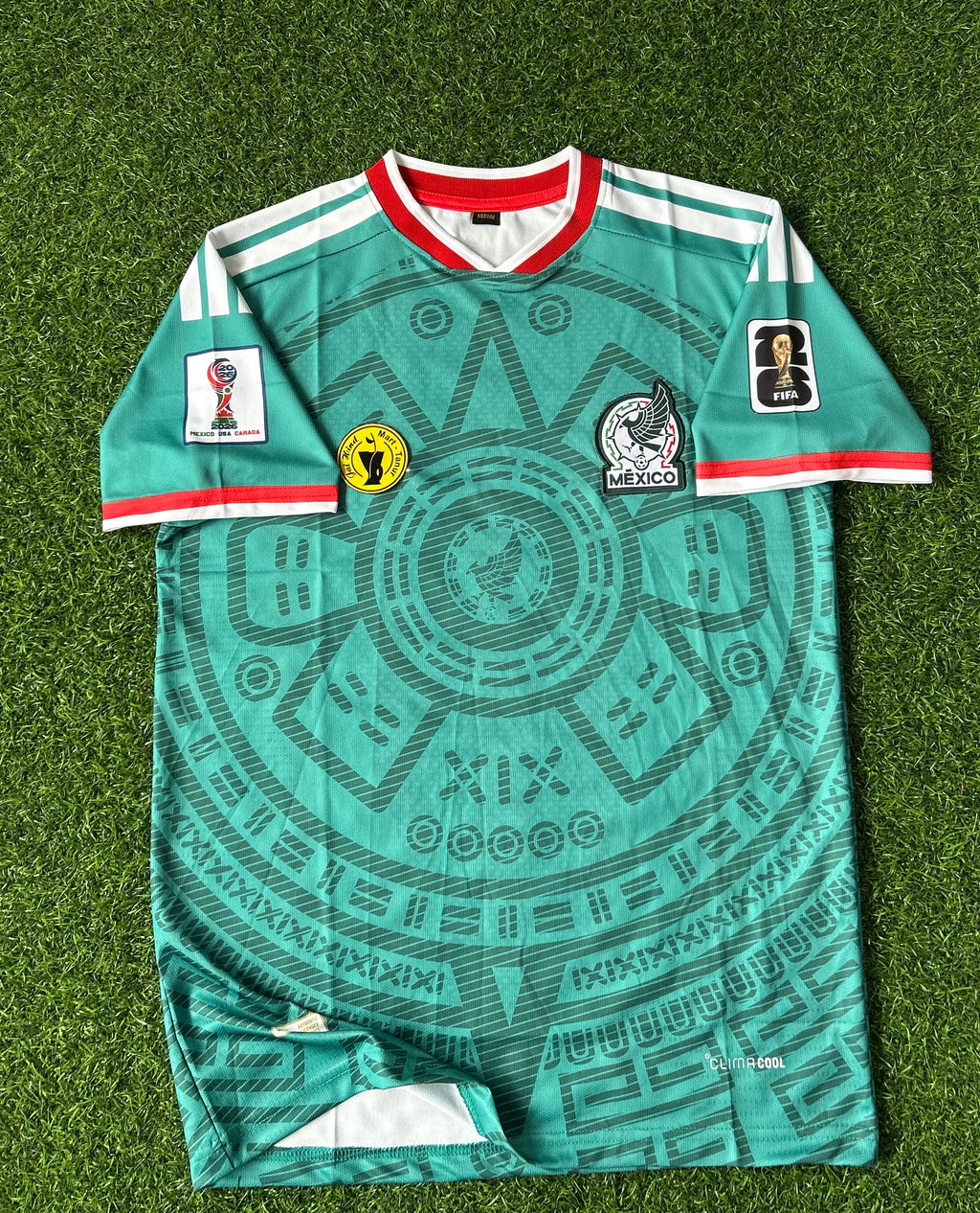 MEXICO 2026 WORLD CUP HOME KIT, HALF SLEEVE EMBROIDERY
