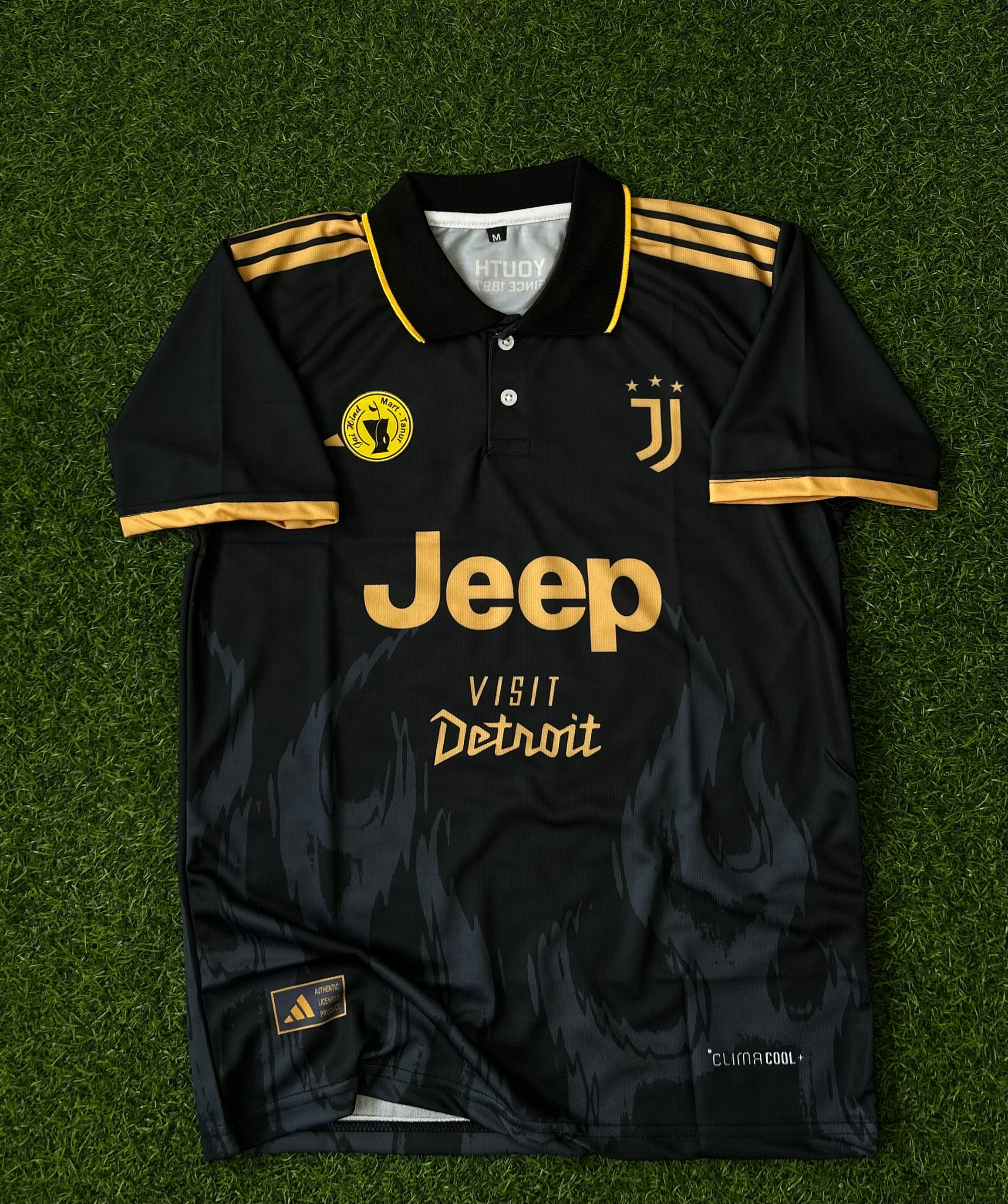 JUVENTUS 2026-27 SEASON THIRD JERSEY, HALF SLEEVE POLO SUBLIMATION