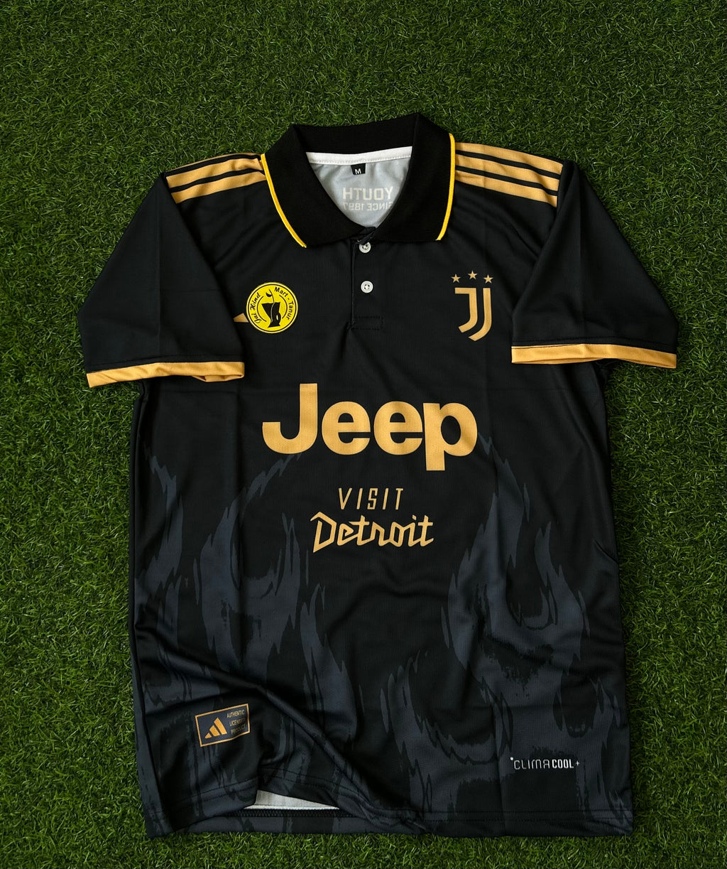 JUVENTUS 2026-27 SEASON THIRD JERSEY, HALF SLEEVE POLO SUBLIMATION