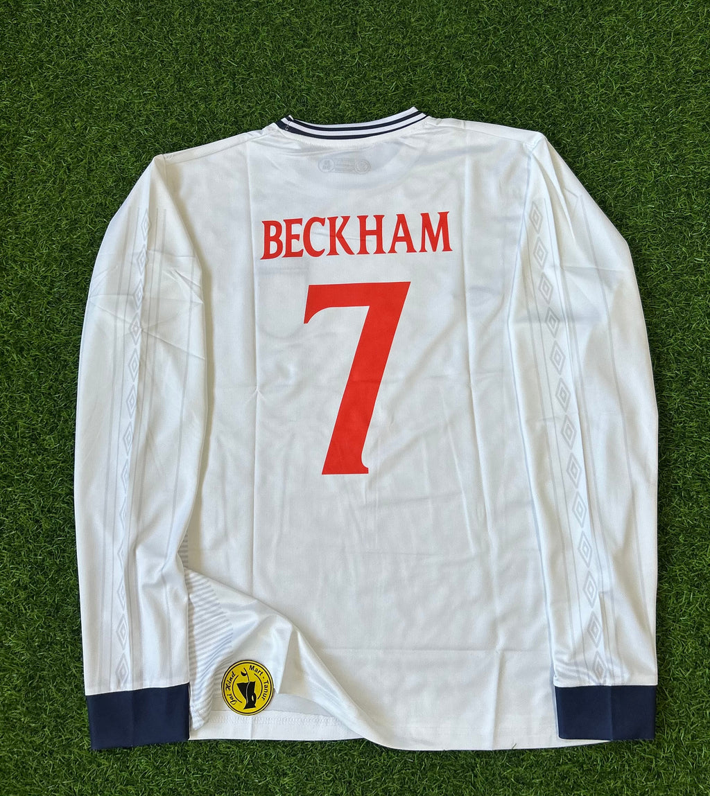 ENGLAND 2000 HOME KIT, FULL SLEEVE EMBROIDERY
