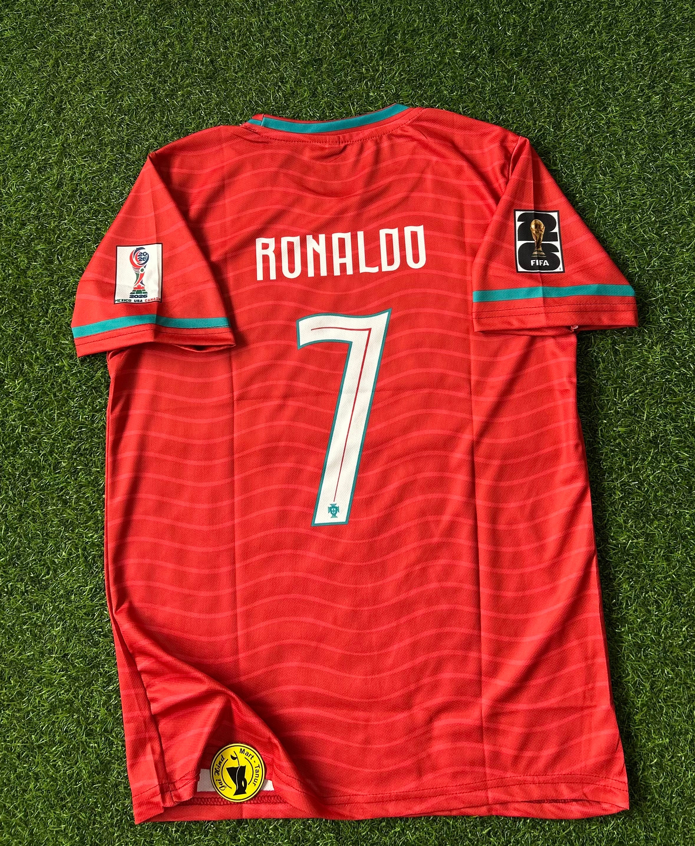 PORTUGAL 2026 WORLD CUP HOME KIT, HALF SLEEVE SUBLIMATION