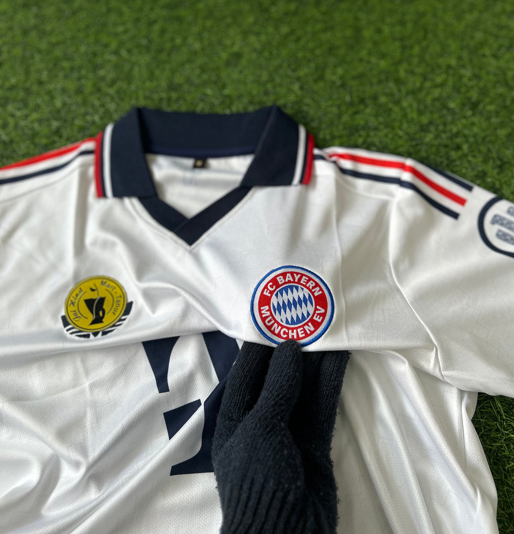 BAYERN MUNICH 2026-27 SEASON AWAY JERSEY, HALF SLEEVE POLO  EMBROIDERY
