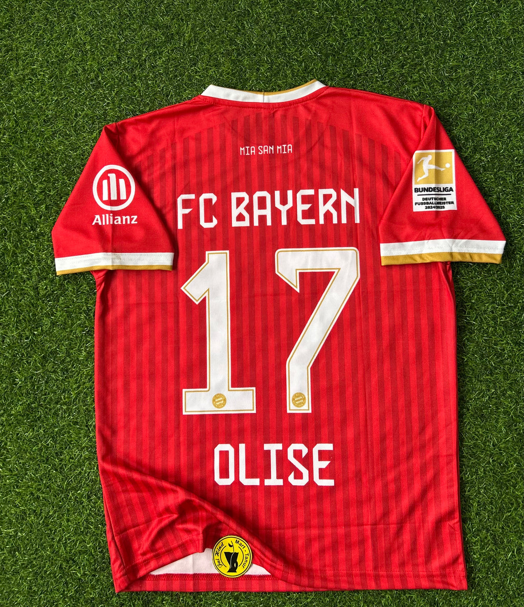 BAYERN MUNICH 2026-27 HOME JERSEY, HALF SLEEVE SUBLIMATION