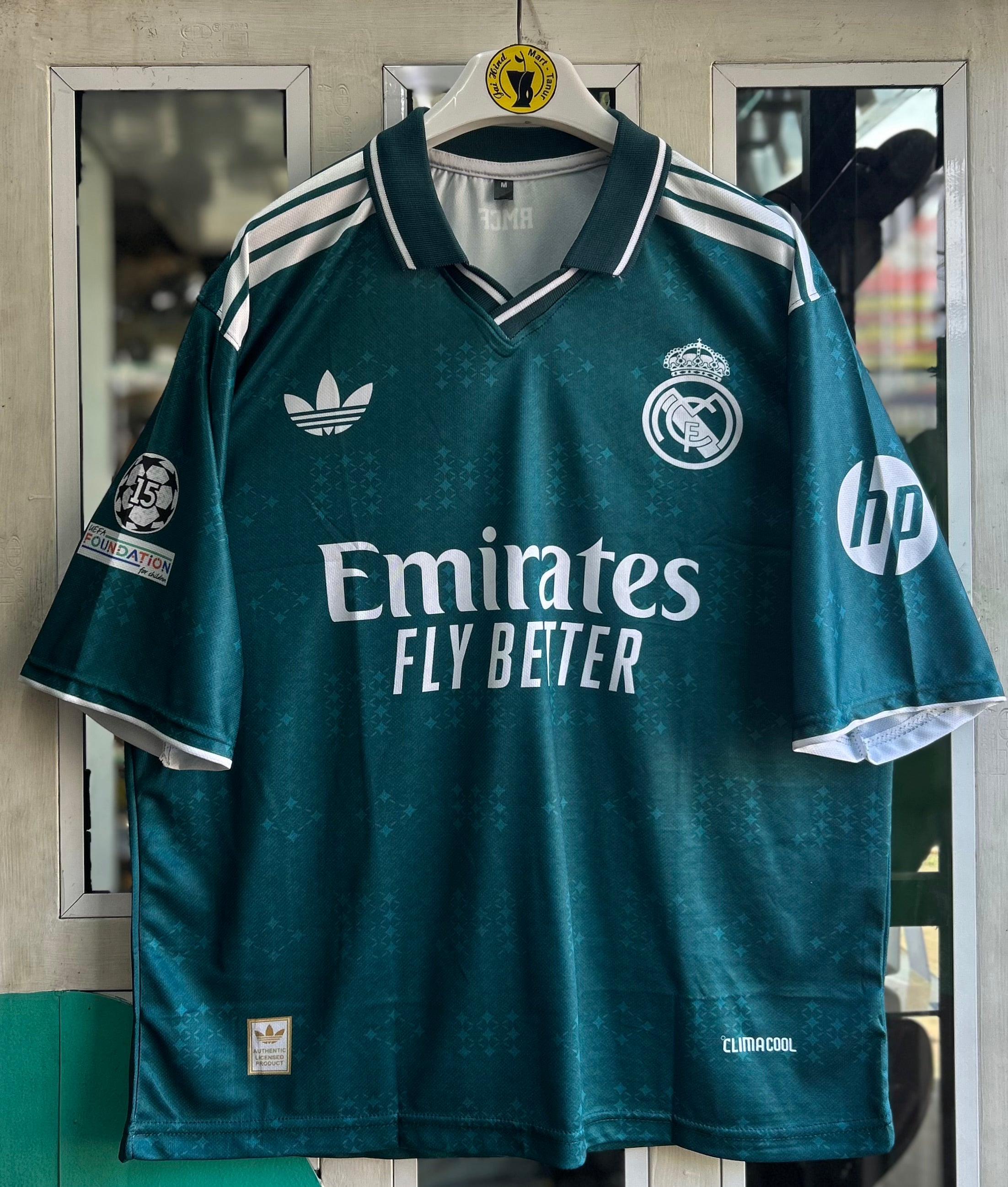 REAL MADRID 2026-27 SEASON AWAY JERSEY, FIVE SLEEVE  POLO SUBLIMATION