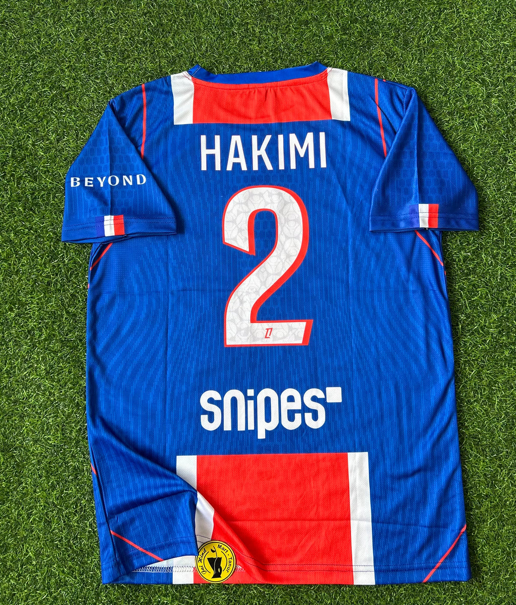 PSG 2026-27 SEASON HOME JERSEY, HALF SLEEVE EMBROIDERY