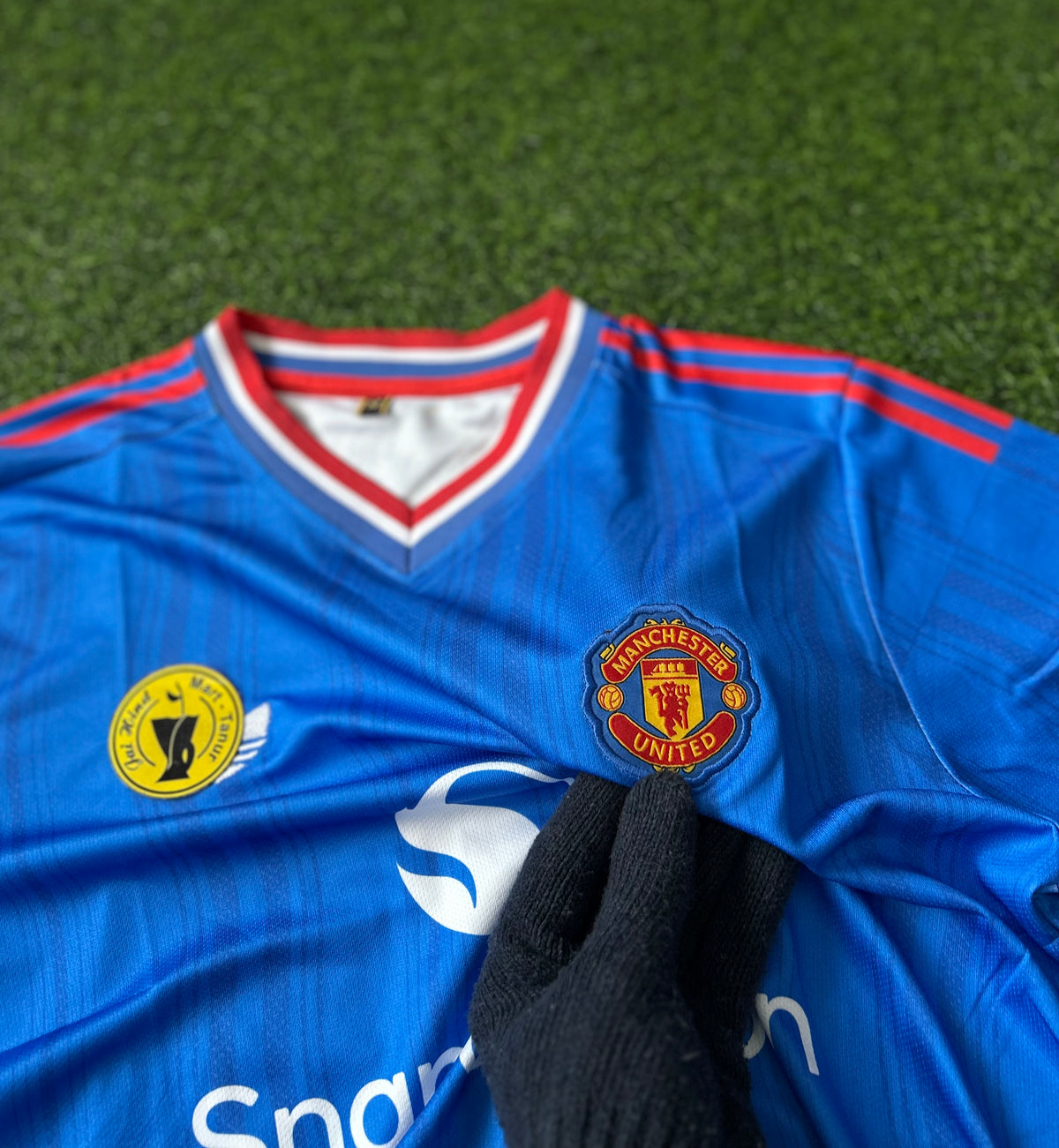 MAN UNITED 2026-27 SEASON AWAY JERSEY, HALF SLEEVE EMBROIDERY