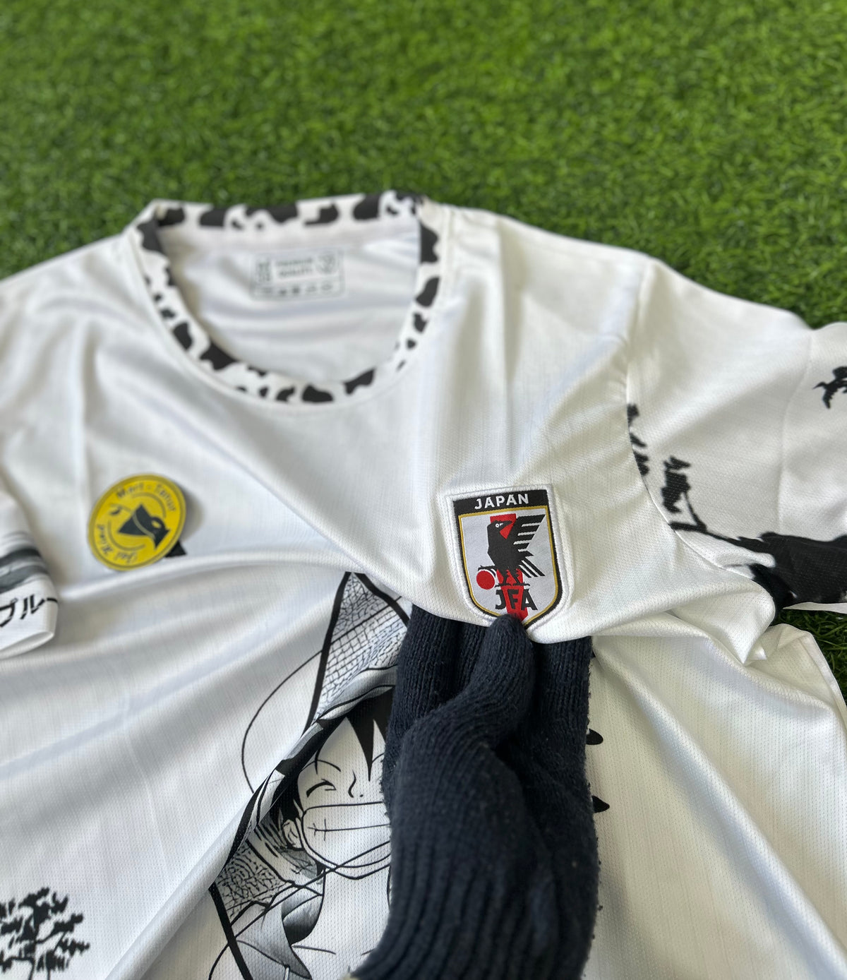 JAPAN x ONE PIECE SPECIAL EDITION JERSEY, HALF SLEEVE EMBROIDERY