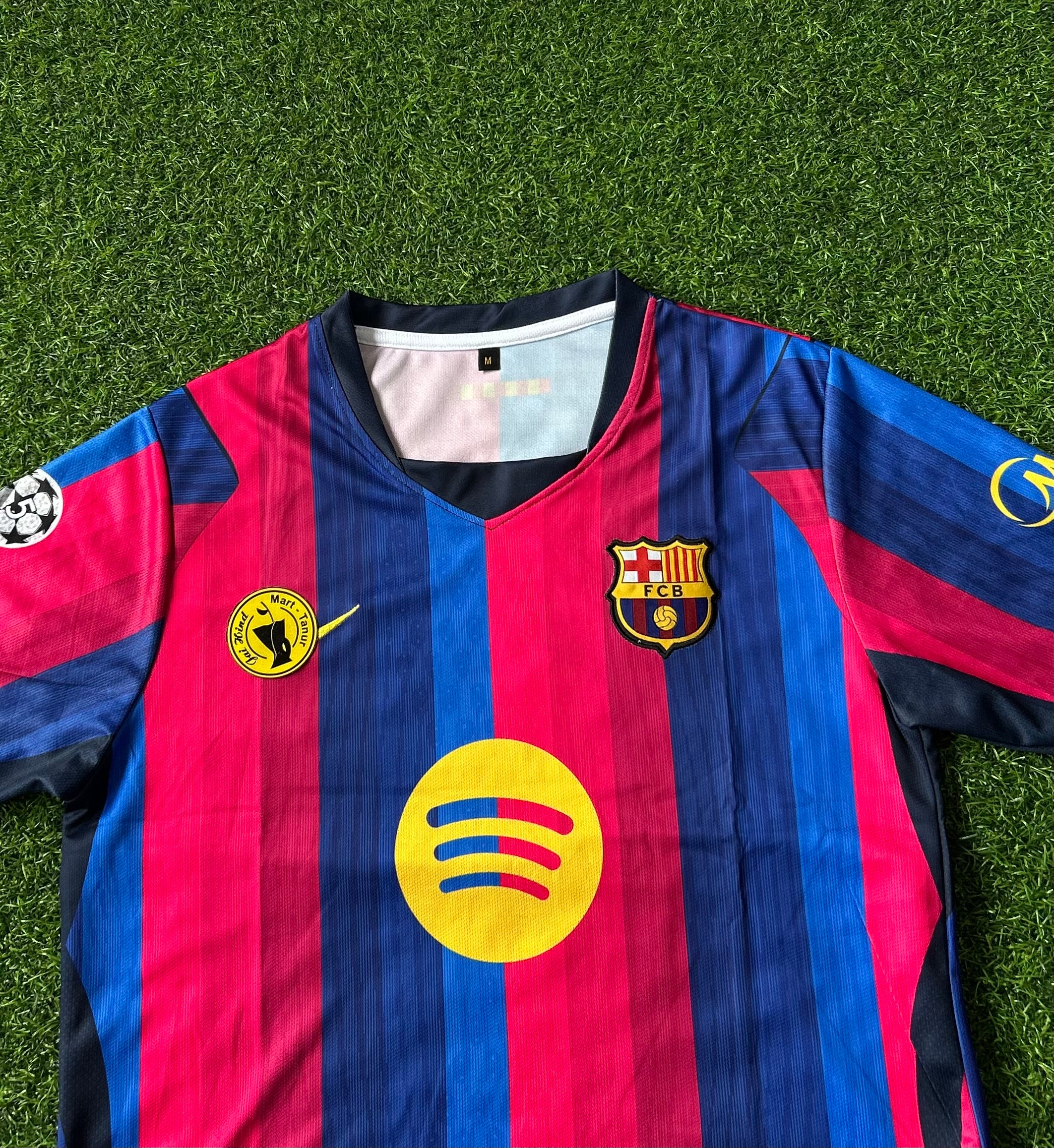 BARCELONA 2026-27 SEASON HOME JERSEY, HALF SLEEVE EMBROIDERY