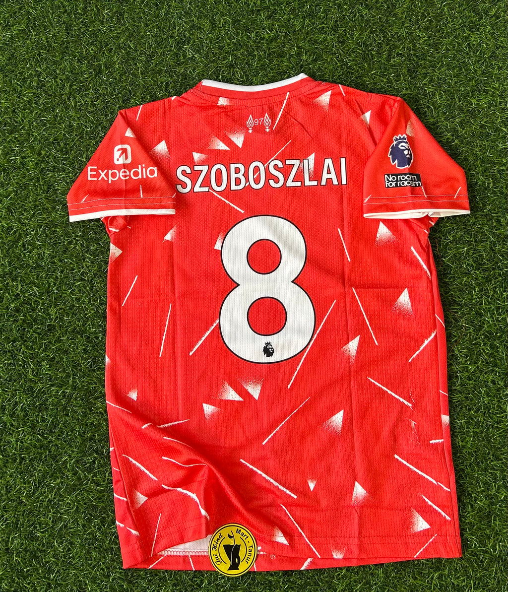 LIVERPOOL 2026-27 SEASON HOME KIT, HALF SLEEVE SUBLIMATION, JERSEY & SHORTS ( KID SIZE )