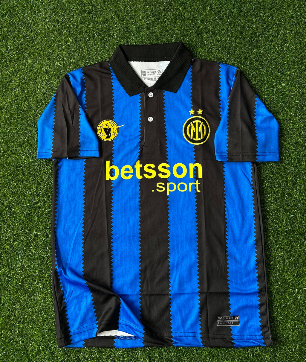 INTER MILAN 2026-27 SEASON HOME JERSEY, POLO  HALF SLEEVE  EMBROIDERY