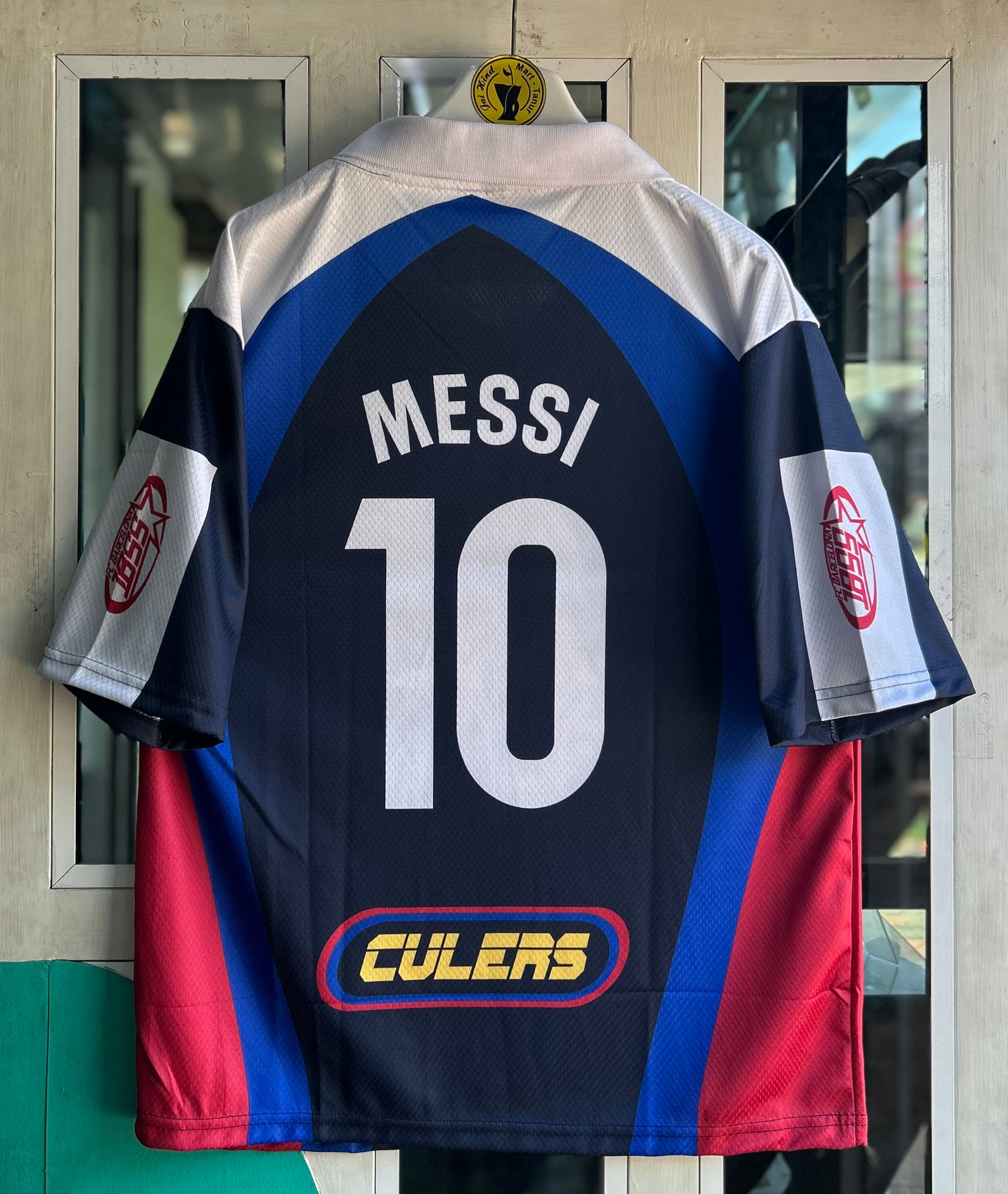 BARCELONA CULERS KIT, FIVE SLEEVE  POLO