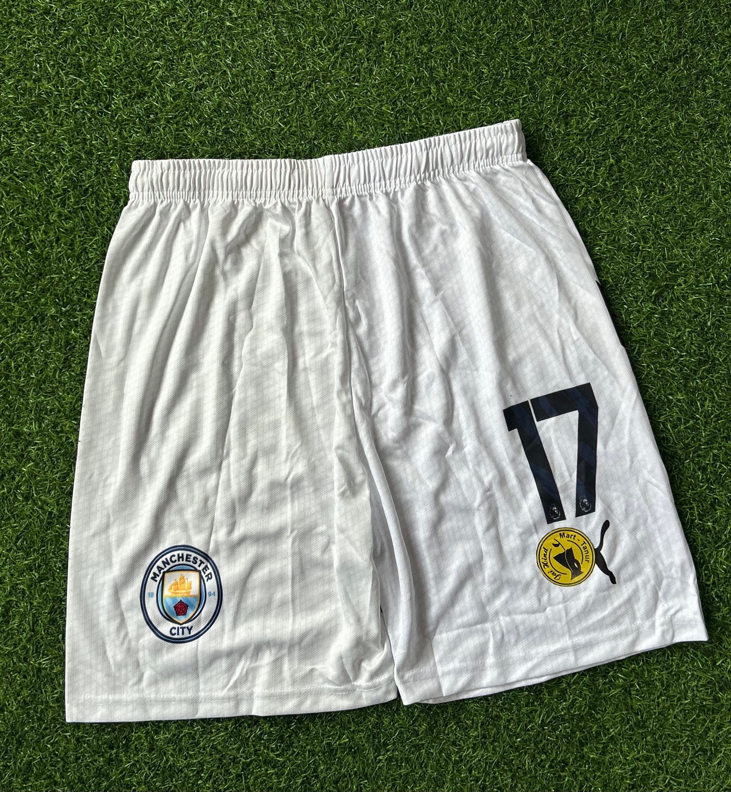 MAN CITY SHORTS, DOTKNIT MATERIAL, FULL SUBLIMATION
