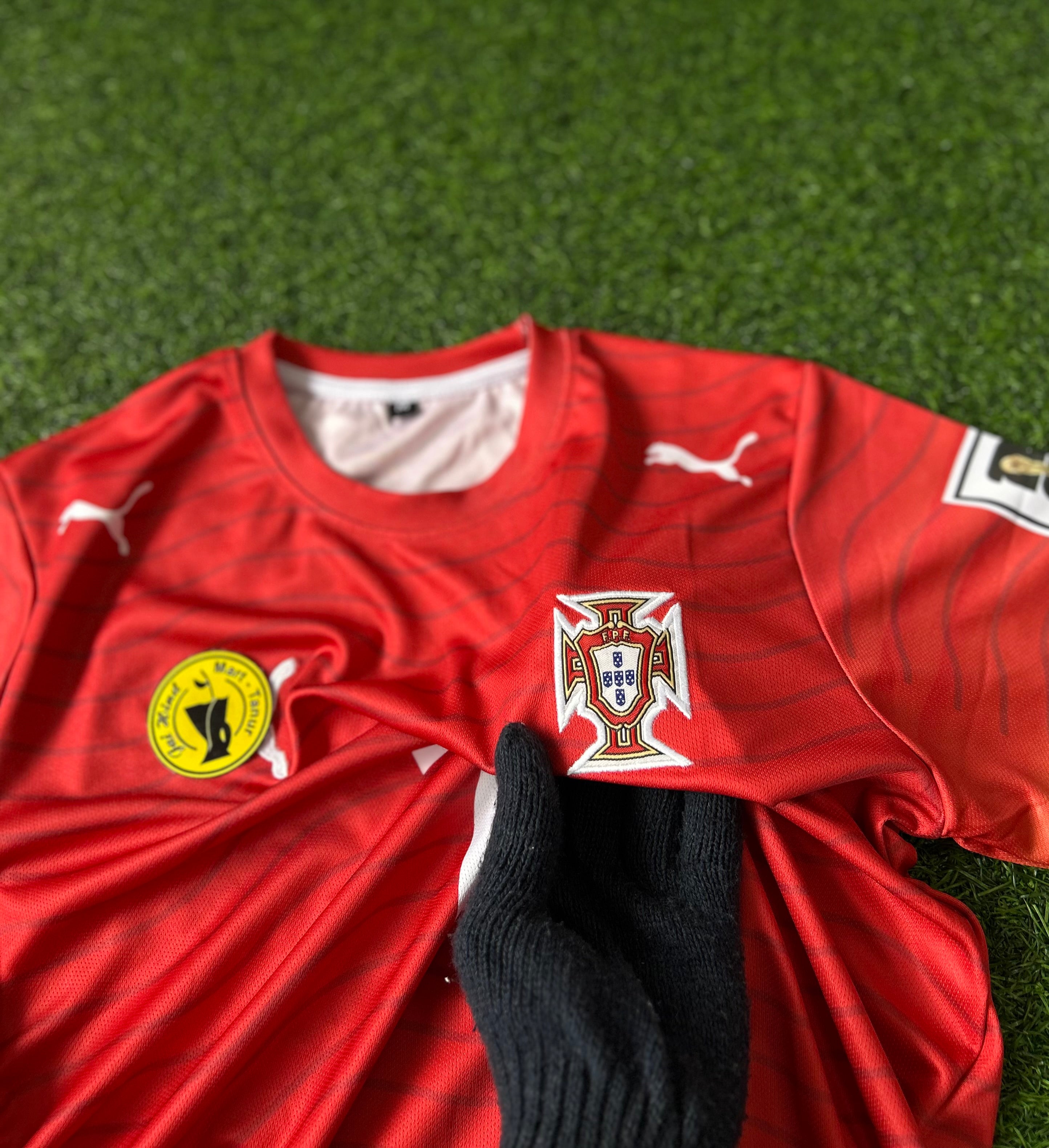 PORTUGAL 2026 HOME KIT, HALF SLEEVE EMBROIDERY