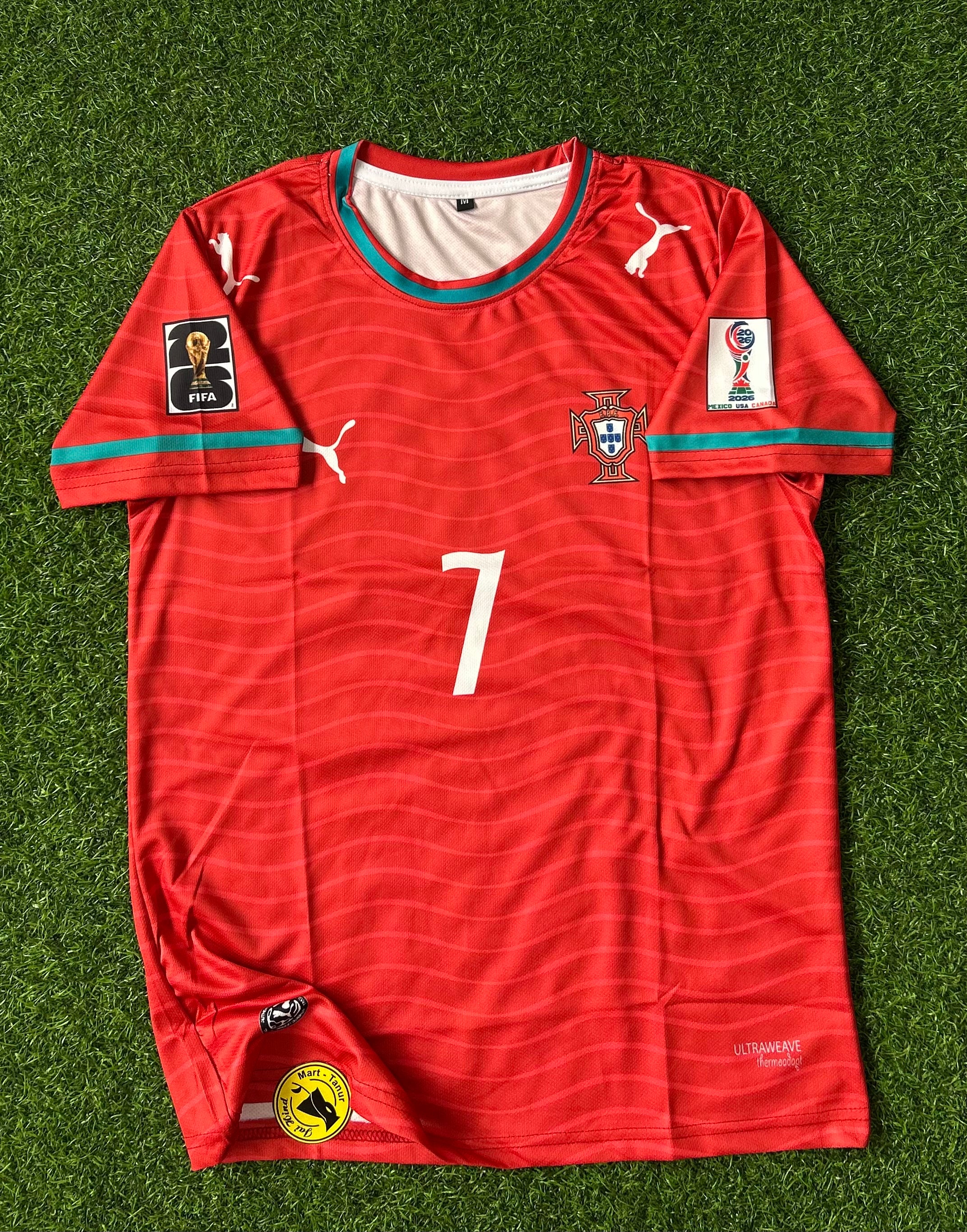 PORTUGAL 2026 WORLD CUP HOME KIT, HALF SLEEVE SUBLIMATION