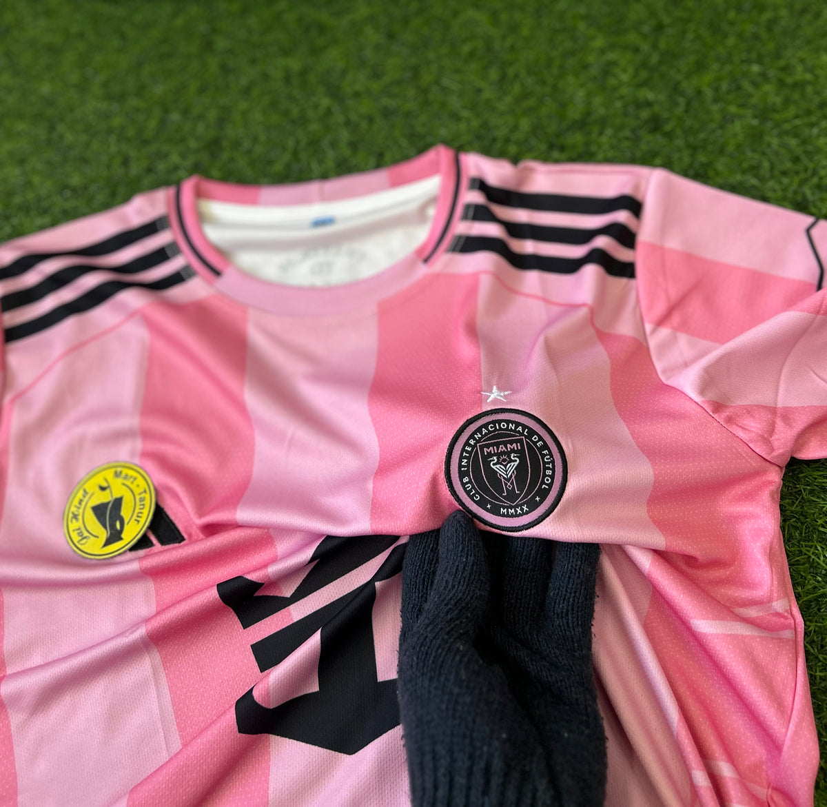 INTER MIAMI 2026-27 SEASON HOME JERSEY, HALF SLEEVE EMBROIDERY