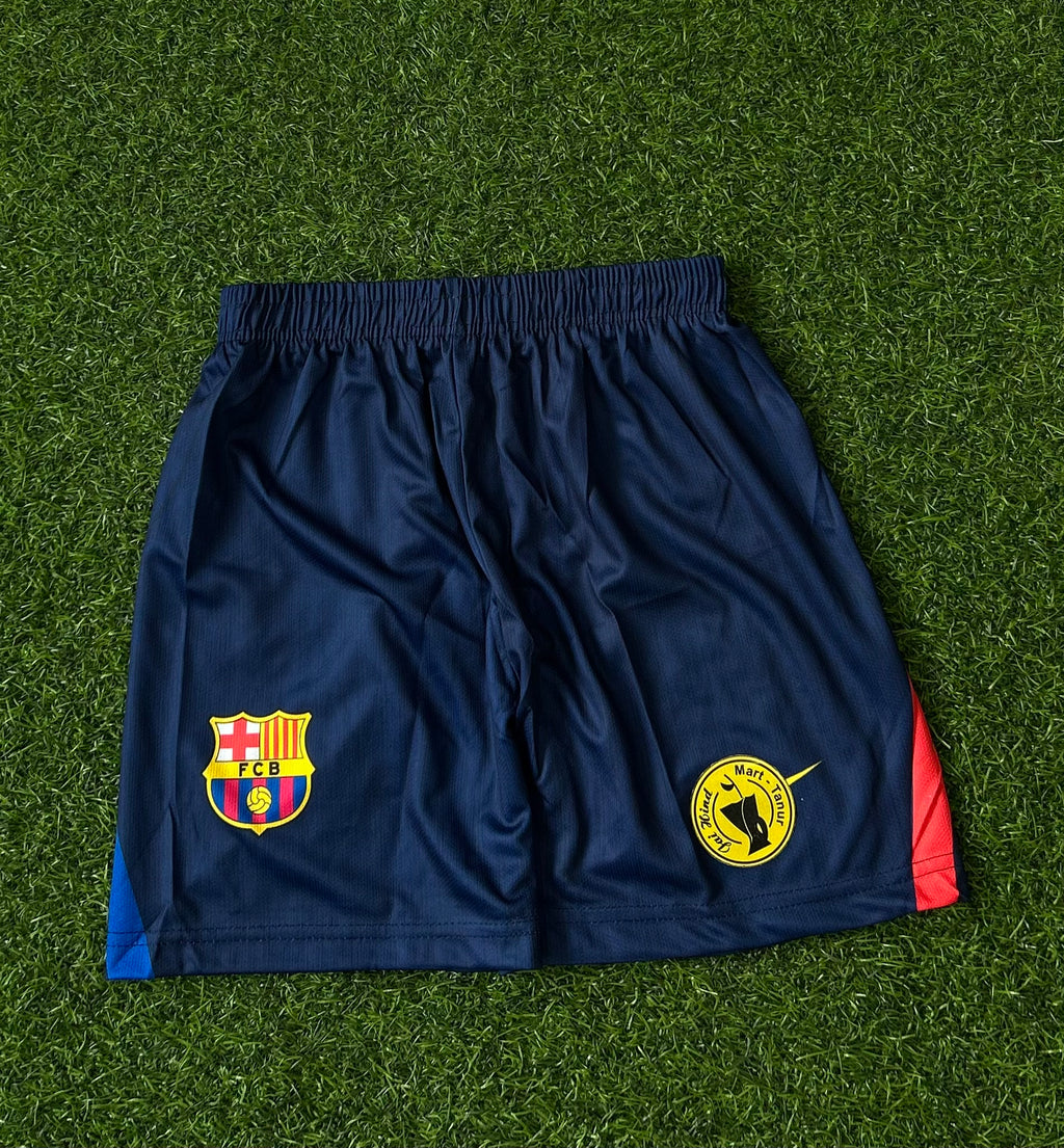 BARCELONA 2026-27 SEASON HOME JERSEY, HALF SLEEVE SUBLIMATION, JERSEY & SHORTS (KID SIZE)
