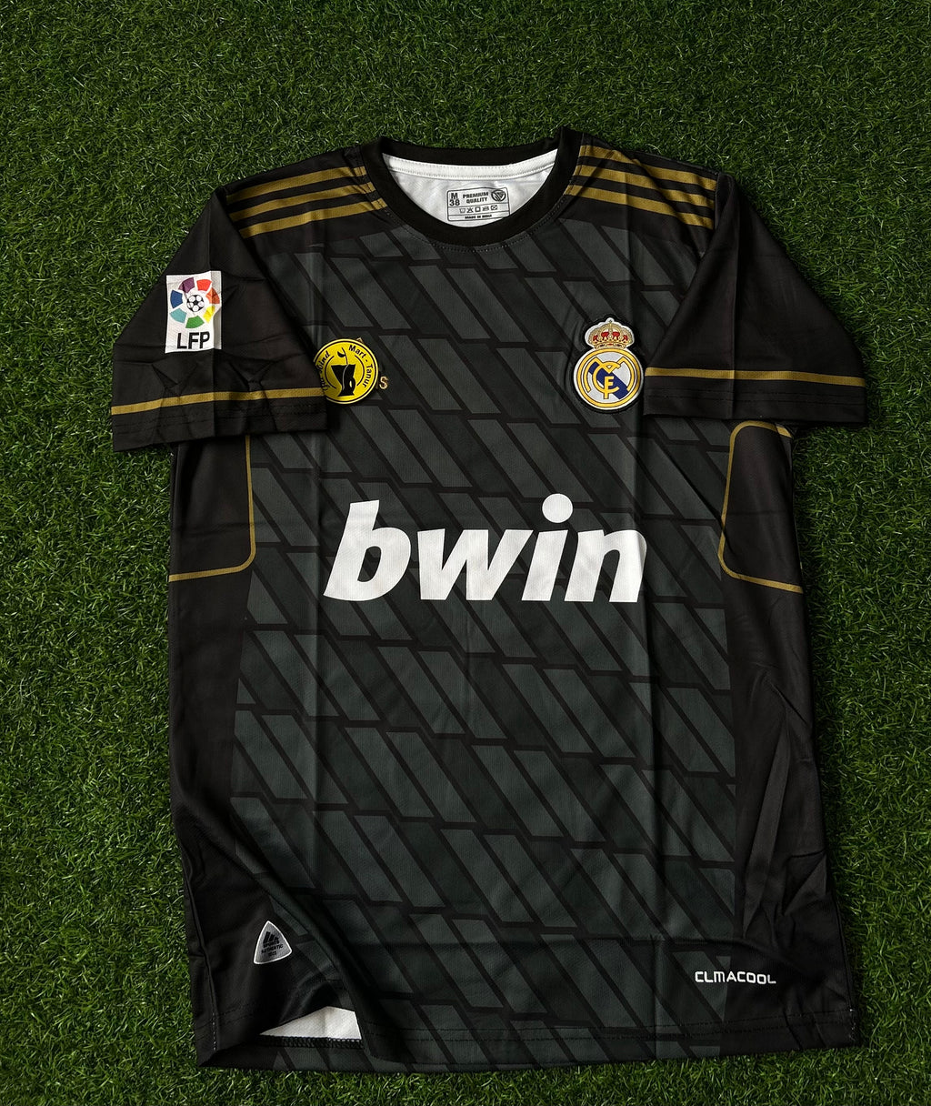 REAL MADRID 2011-12 AWAY KIT, HALF SLEEVE EMBROIDERY