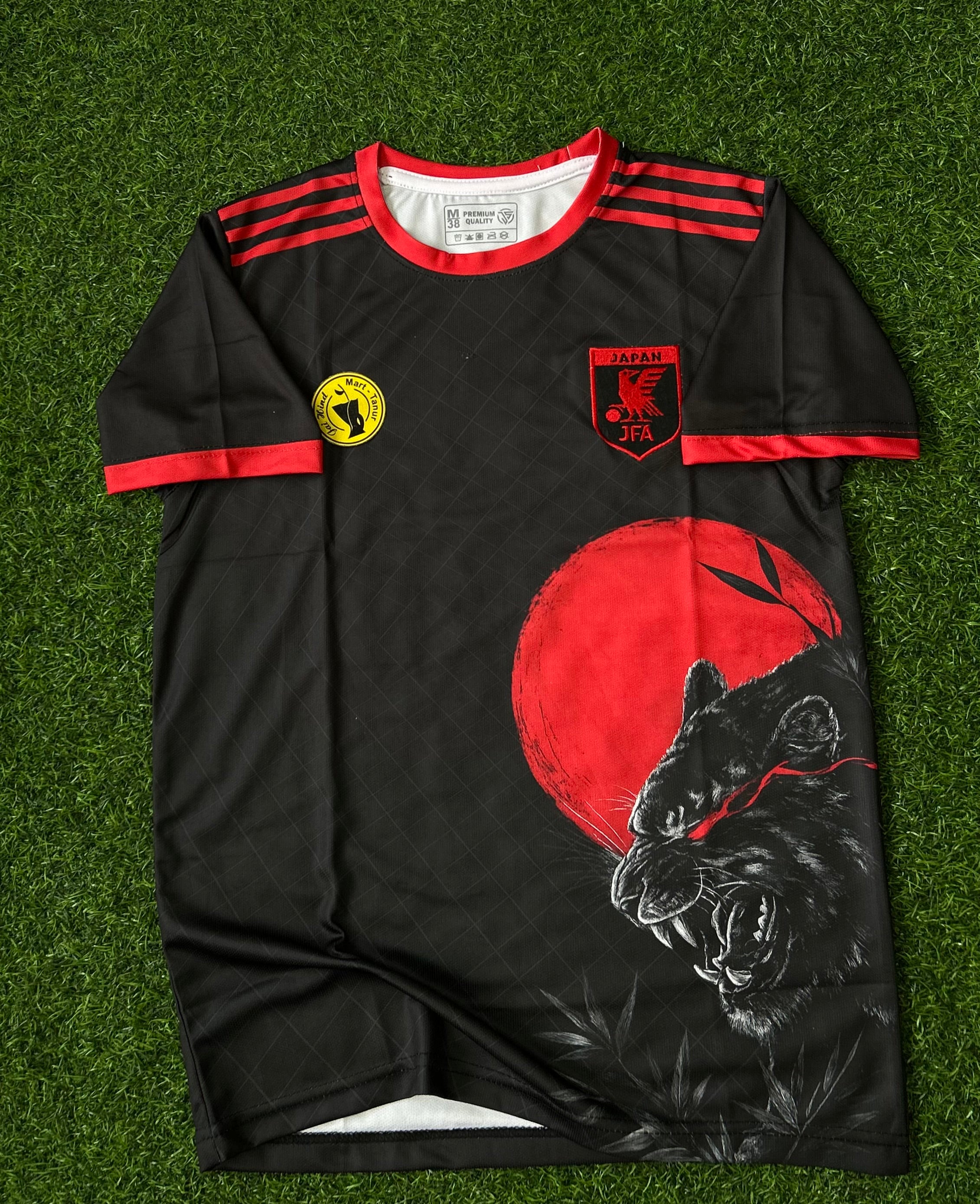 JAPAN x BLACK PANTHER SPECIAL EDITION JERSEY, HALF SLEEVE EMBROIDERY