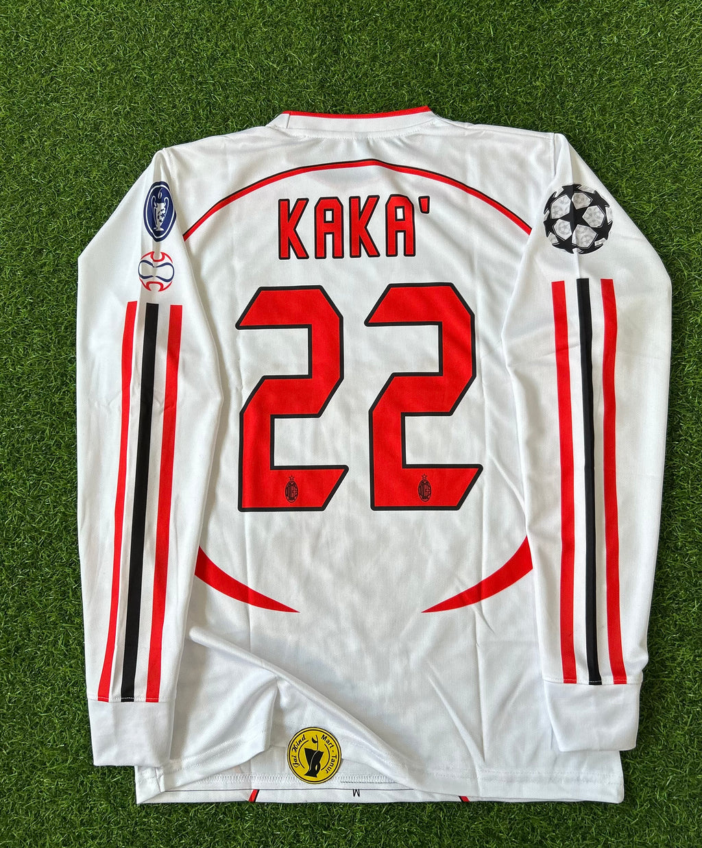 AC MILAN 2006-07 AWAY KIT, FULL SLEEVE SUBLIMATION (JERSEY & SHORTS)