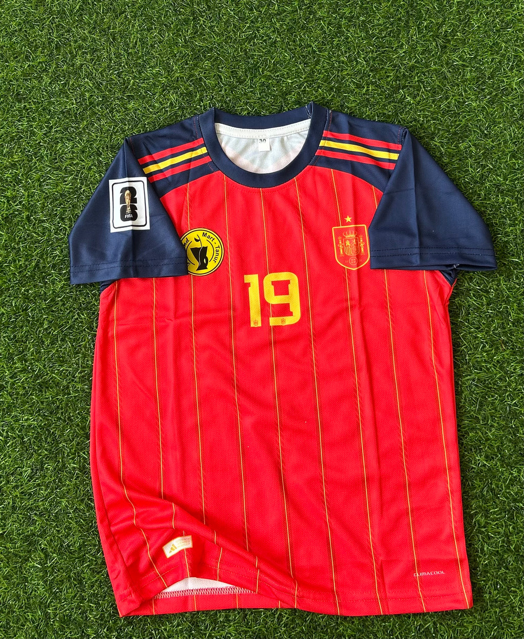 SPAIN 2026 WORLD CUP HOME KIT, HALF SLEEVE SUBLIMATION (KID SIZE)