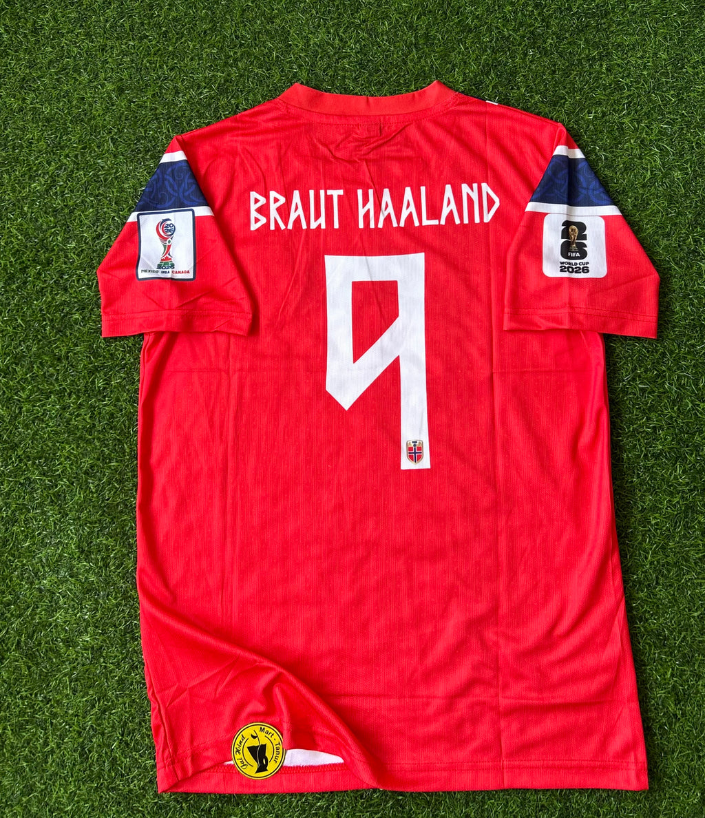 NORWAY 2026 HOME JERSEY, HALF SLEEVE EMBROIDERY