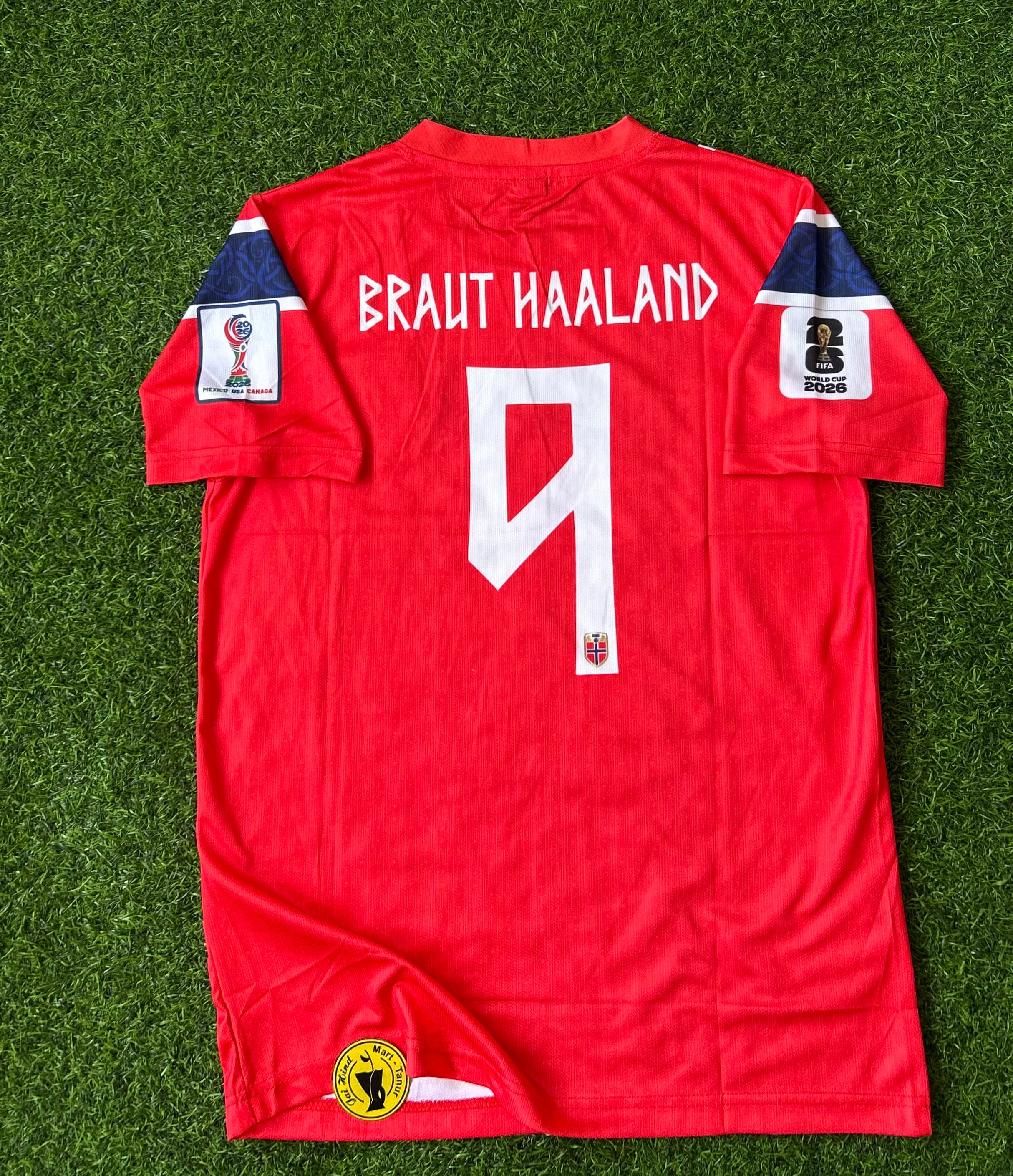 NORWAY 2026 HOME JERSEY, HALF SLEEVE EMBROIDERY