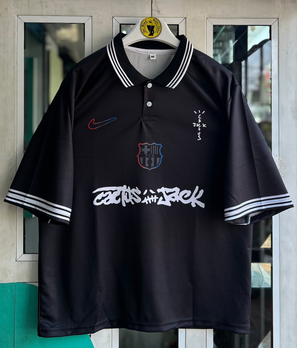 BARCELONA X TRAVIS SCOTT SPECIAL KIT, FIVESLEEVE POLO SUBLIMATION