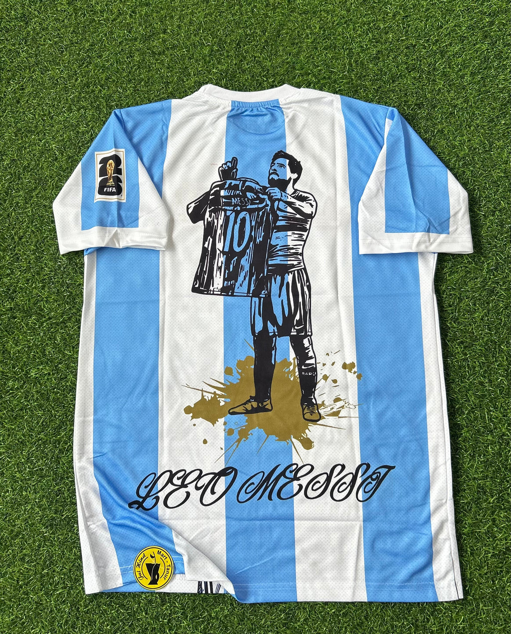 ARGENTINA 2026 WORLD CUP SPECIAL KIT, HALF SLEEVE EMBROIDERY  ￼